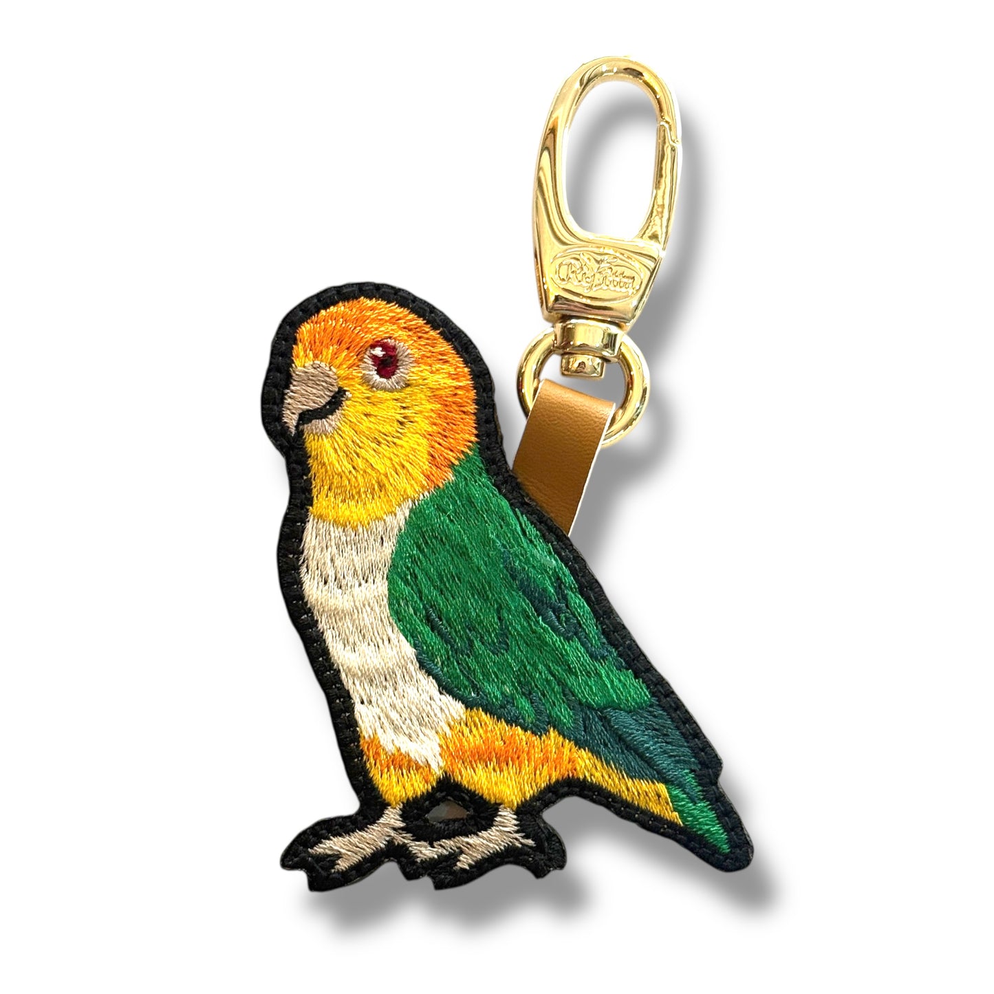 シロハラインコのワッペン