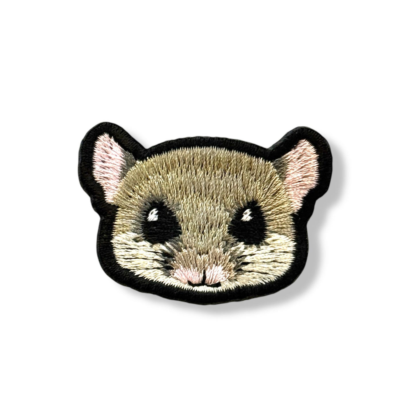 アフリカヤマネの刺繍ワッペン