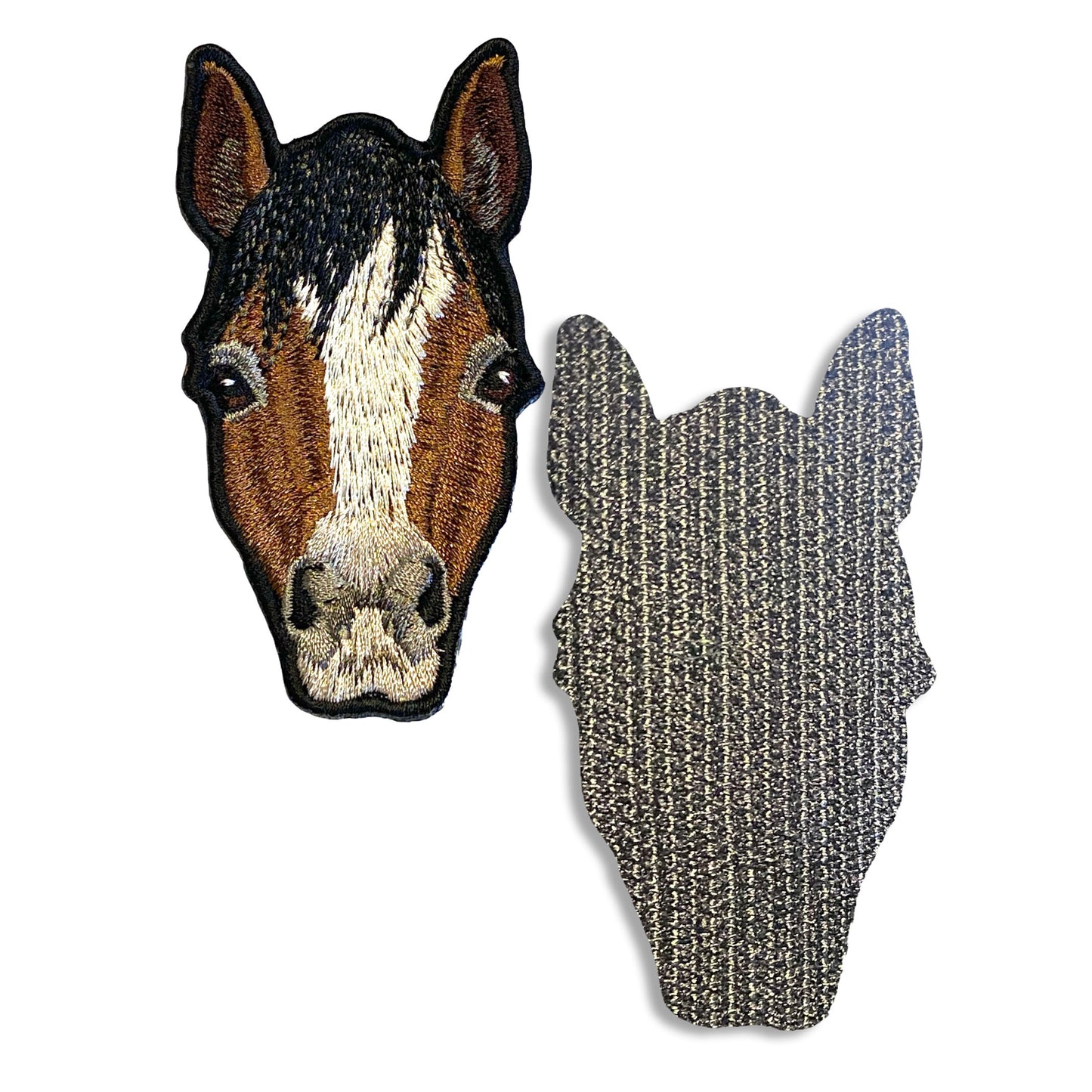 馬の刺繍ワッペン