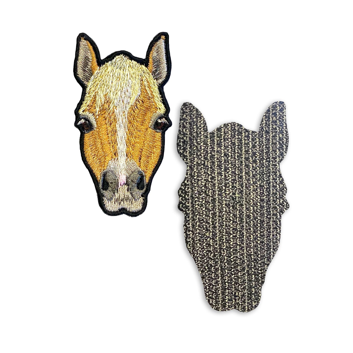 馬の刺繍ワッペン
