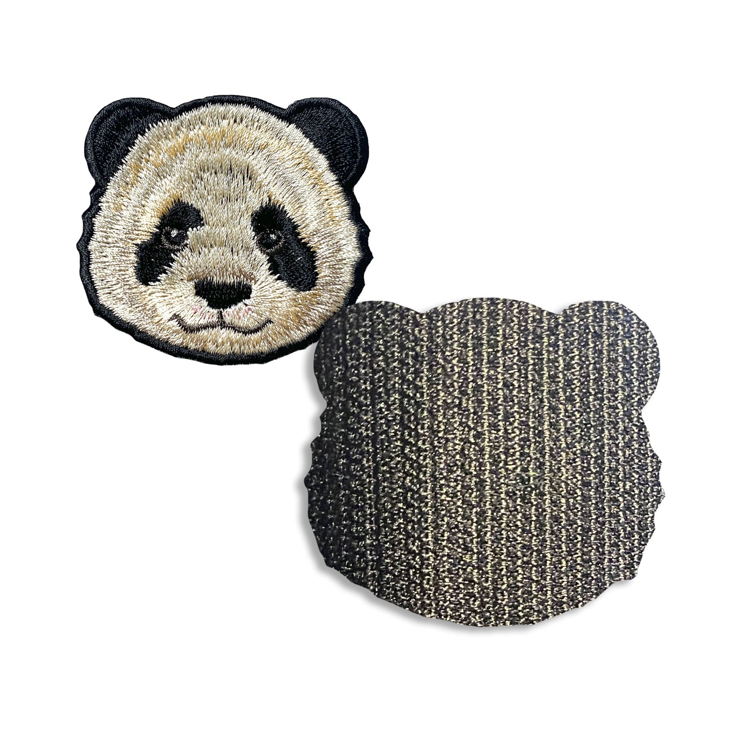 ジャイアントパンダの刺繍ワッペン