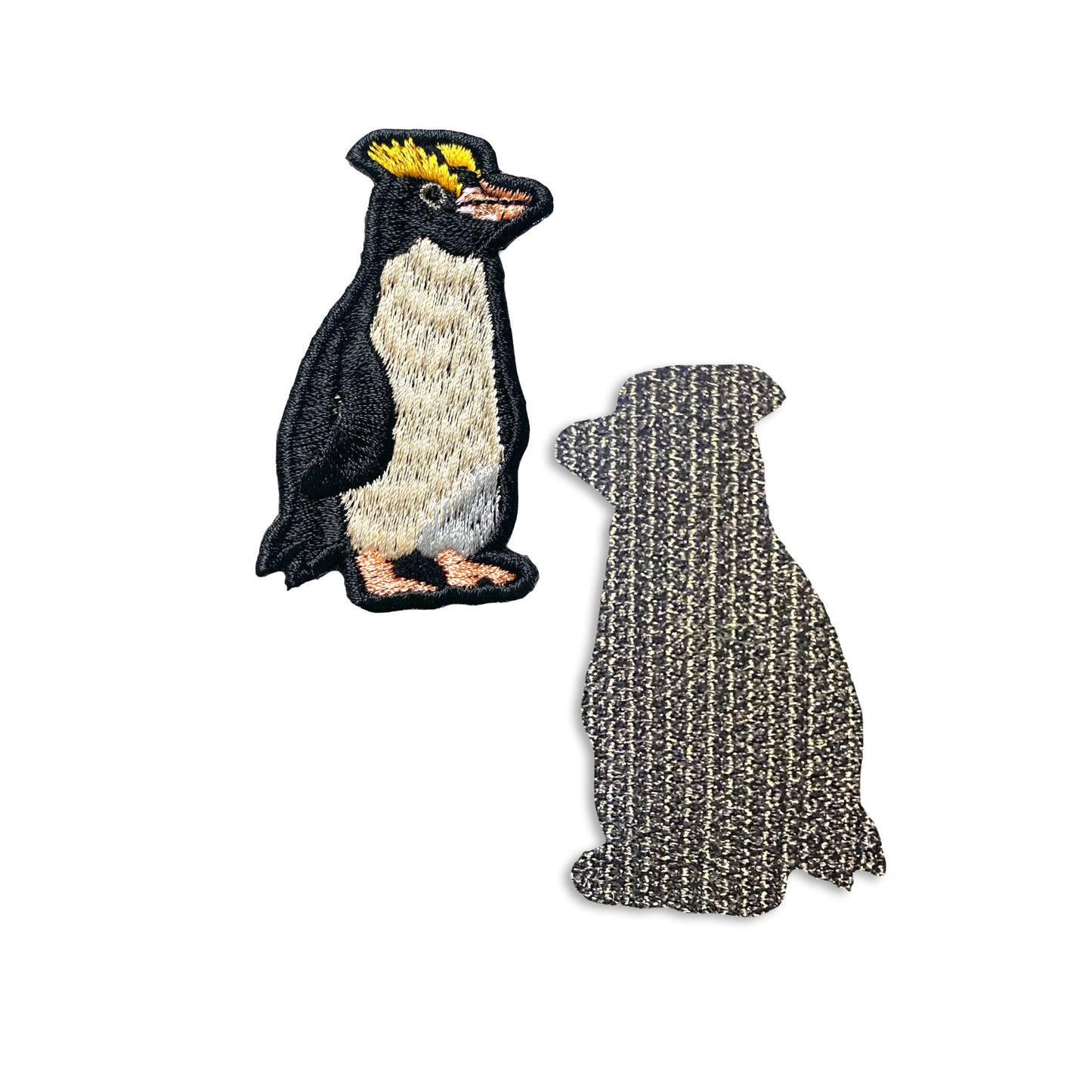 シュレーターペンギンの刺繍ワッペン