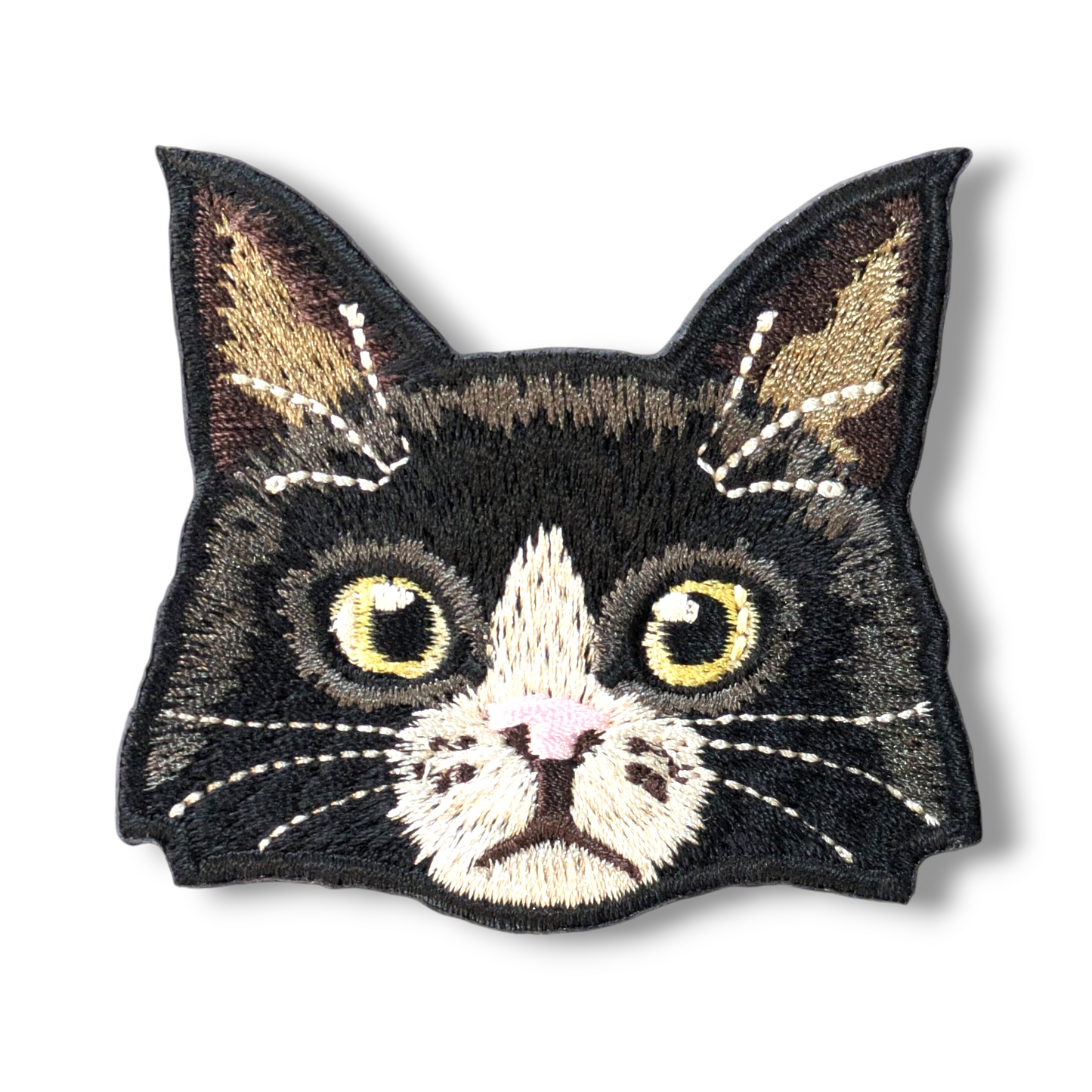 メインクーンの刺繍ワッペン
