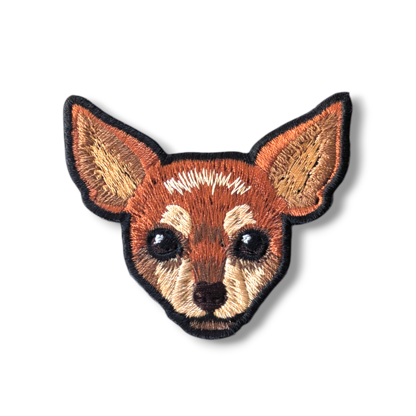 ミニチュアピンシャーの刺繍ワッペン