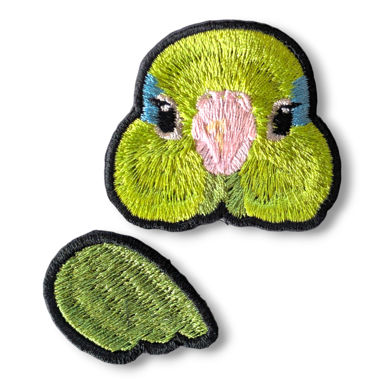 マメルリハの証明写真刺繍ワッペン