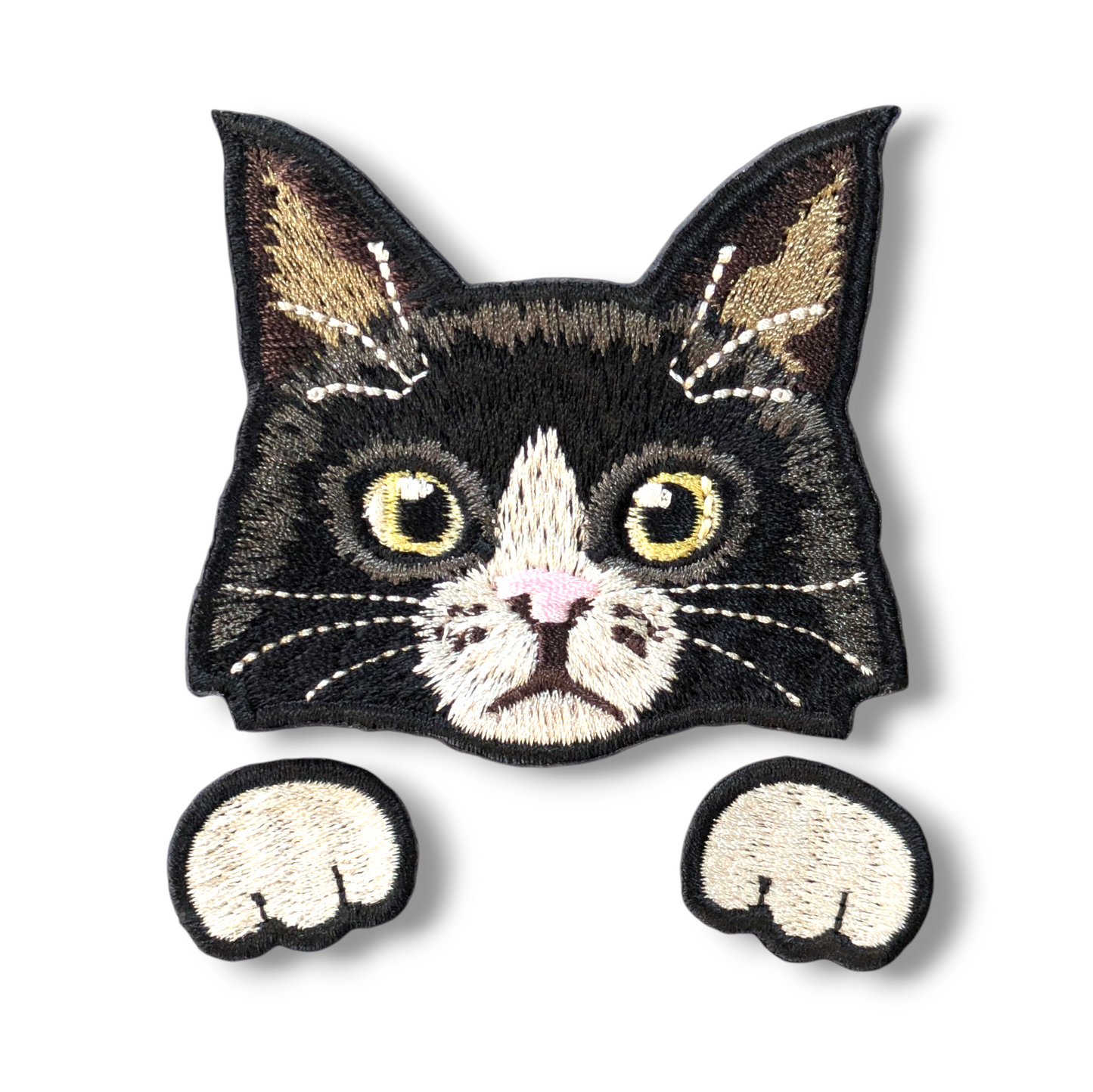 メインクーンの刺繍ワッペン