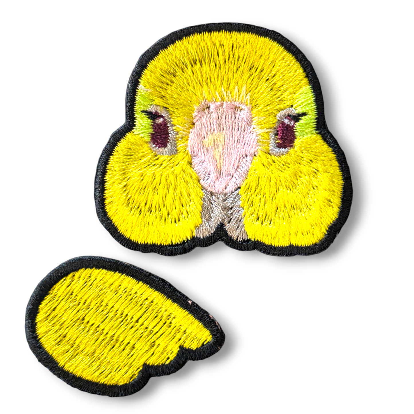 マメルリハの証明写真刺繍ワッペン