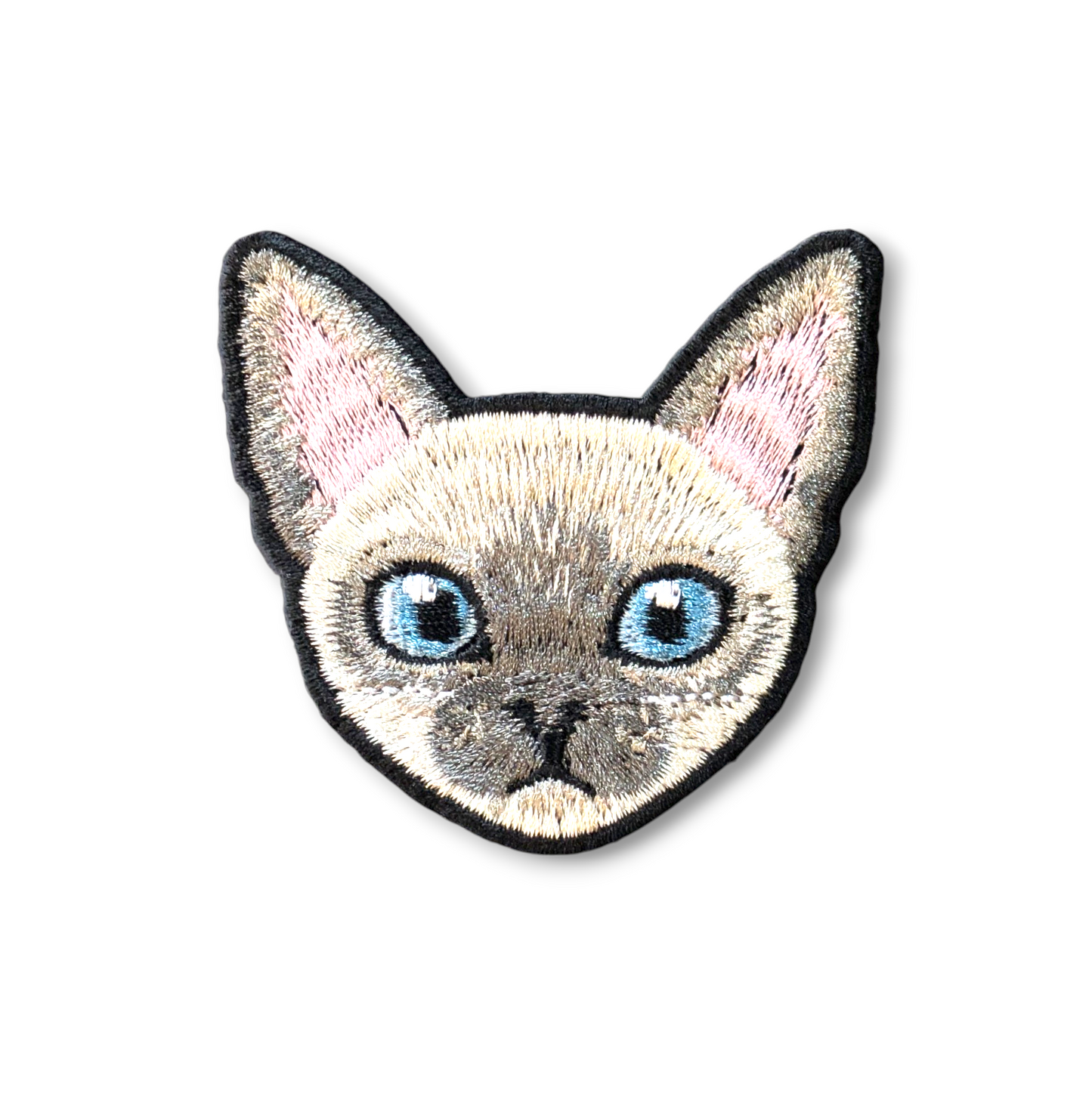 サイアミーズの刺繍ワッペン