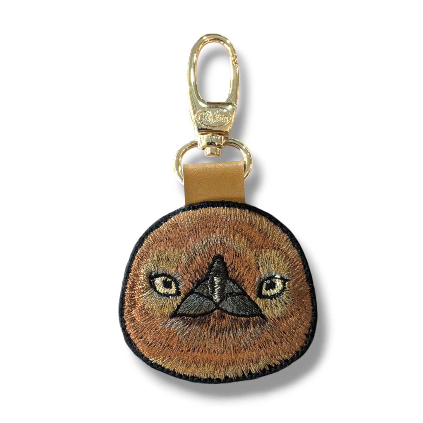 オウサマペンギンヒナの証明写真刺繍ワッペン