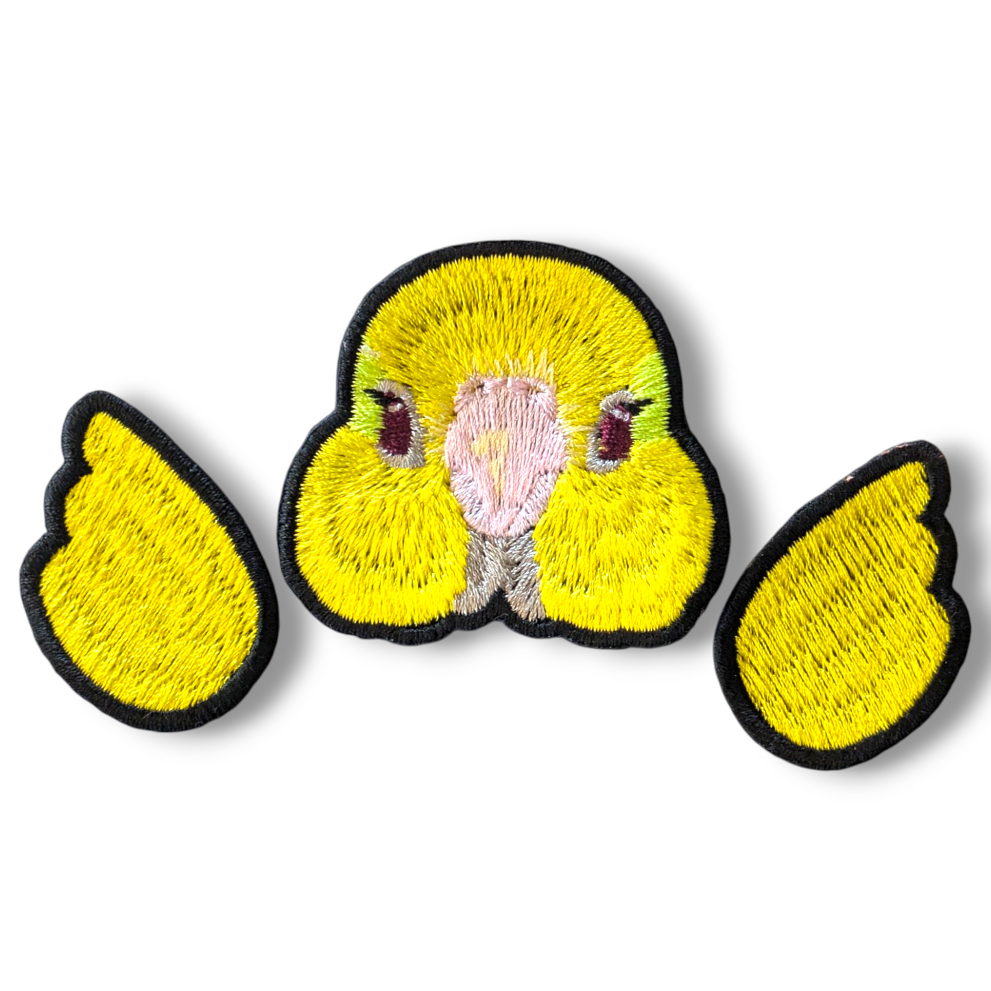 マメルリハの証明写真刺繍ワッペン