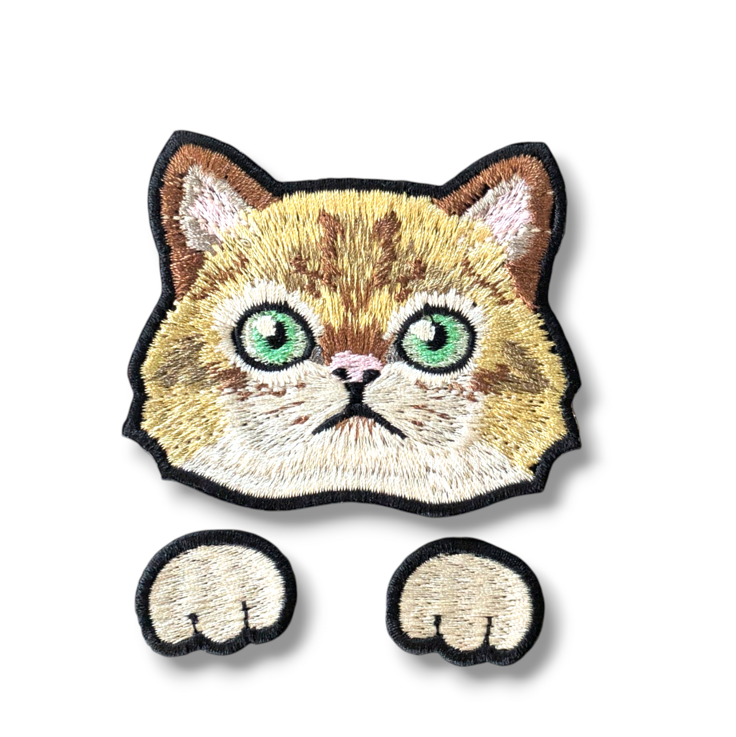 チンチラペルシャの刺繍ワッペン
