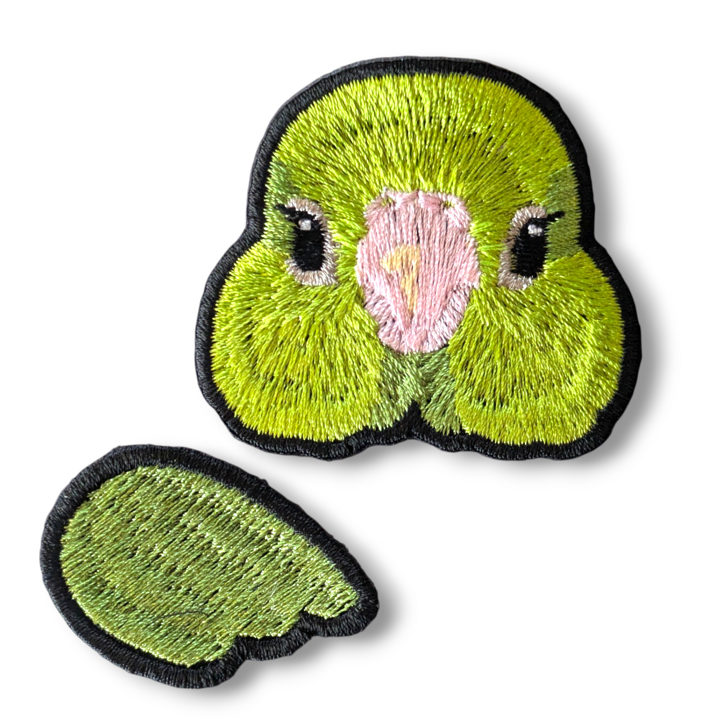 マメルリハの証明写真刺繍ワッペン