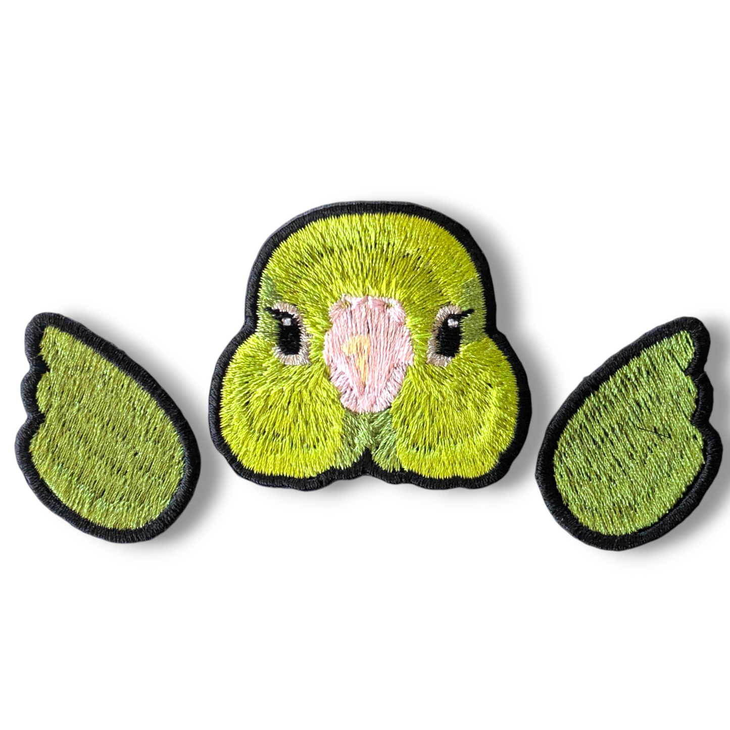 マメルリハの証明写真刺繍ワッペン