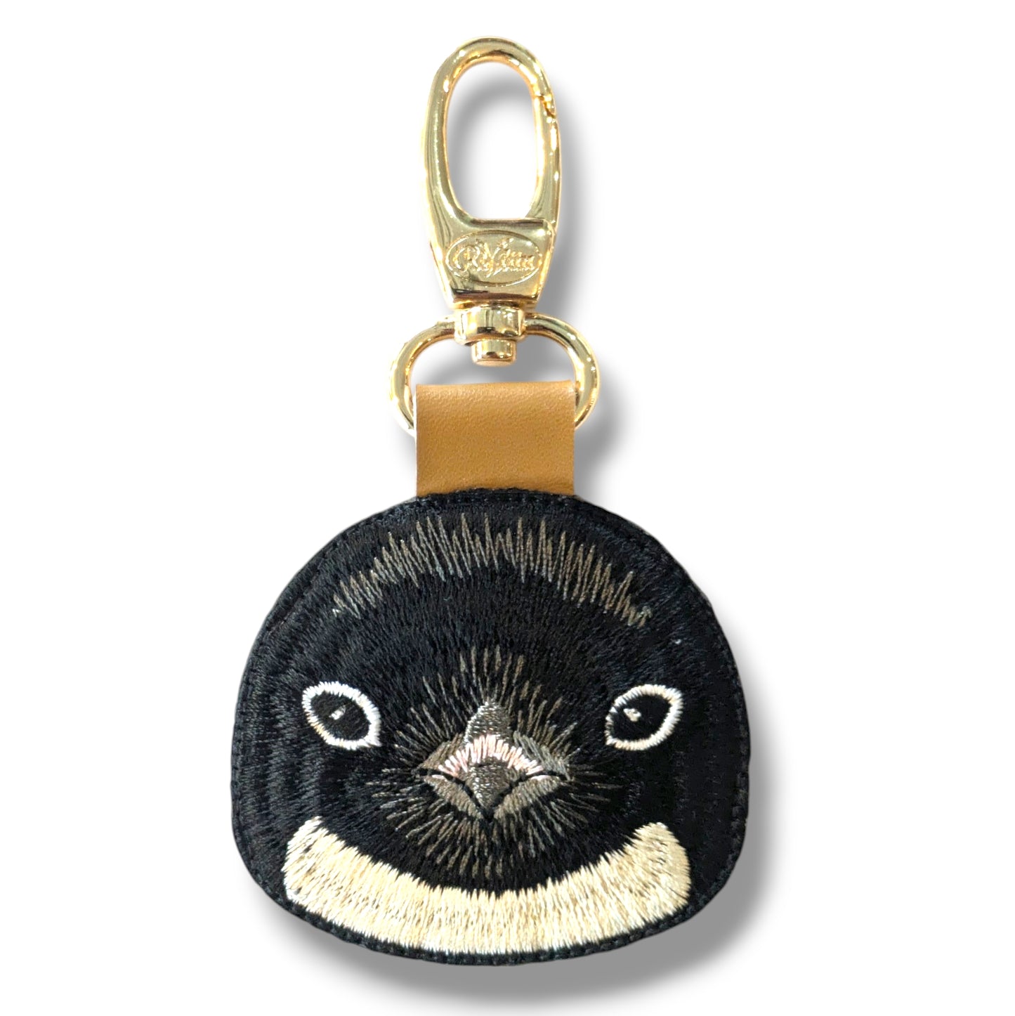 アデリーペンギンの証明写真刺繍ワッペン