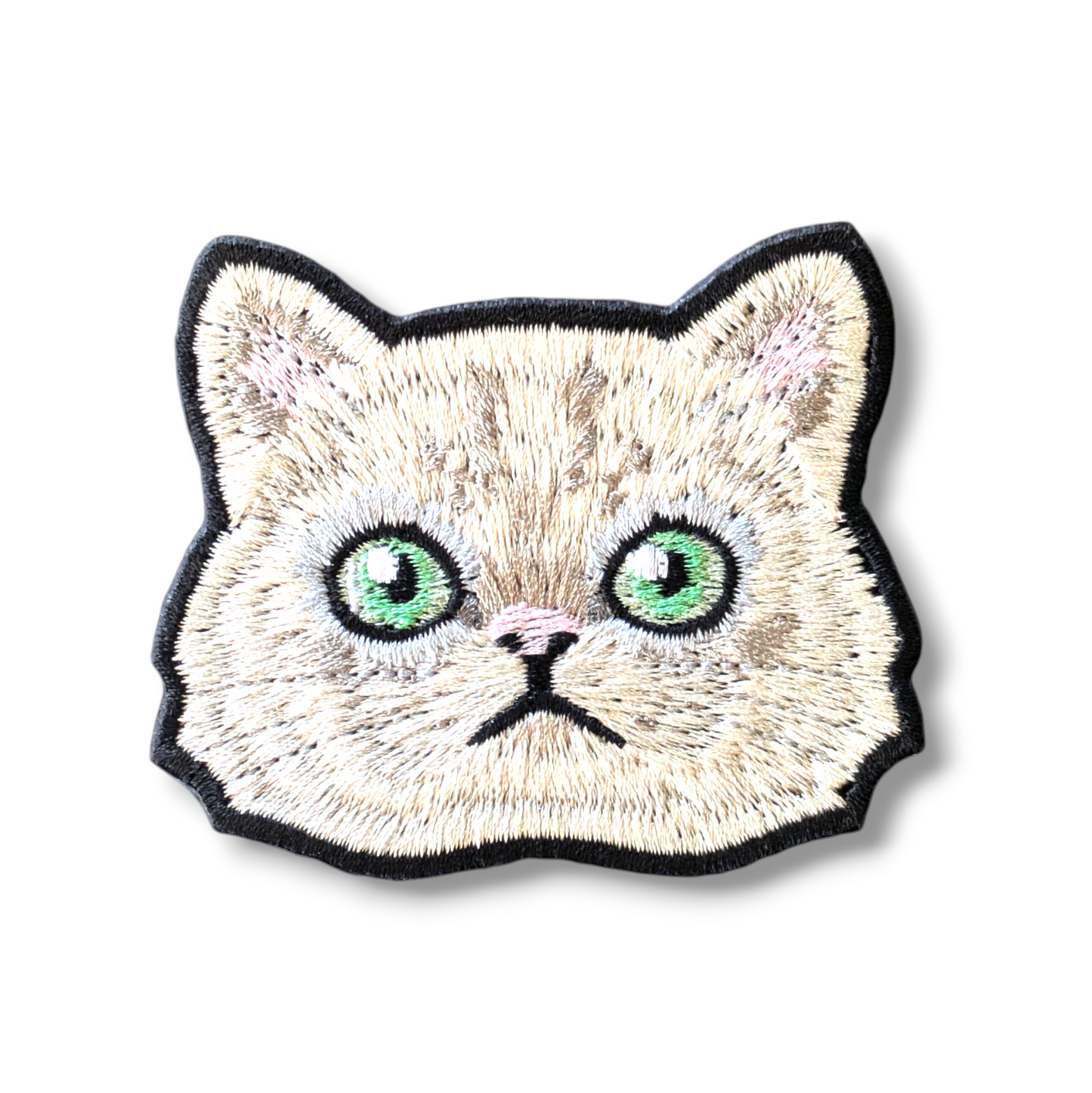 チンチラペルシャの刺繍ワッペン