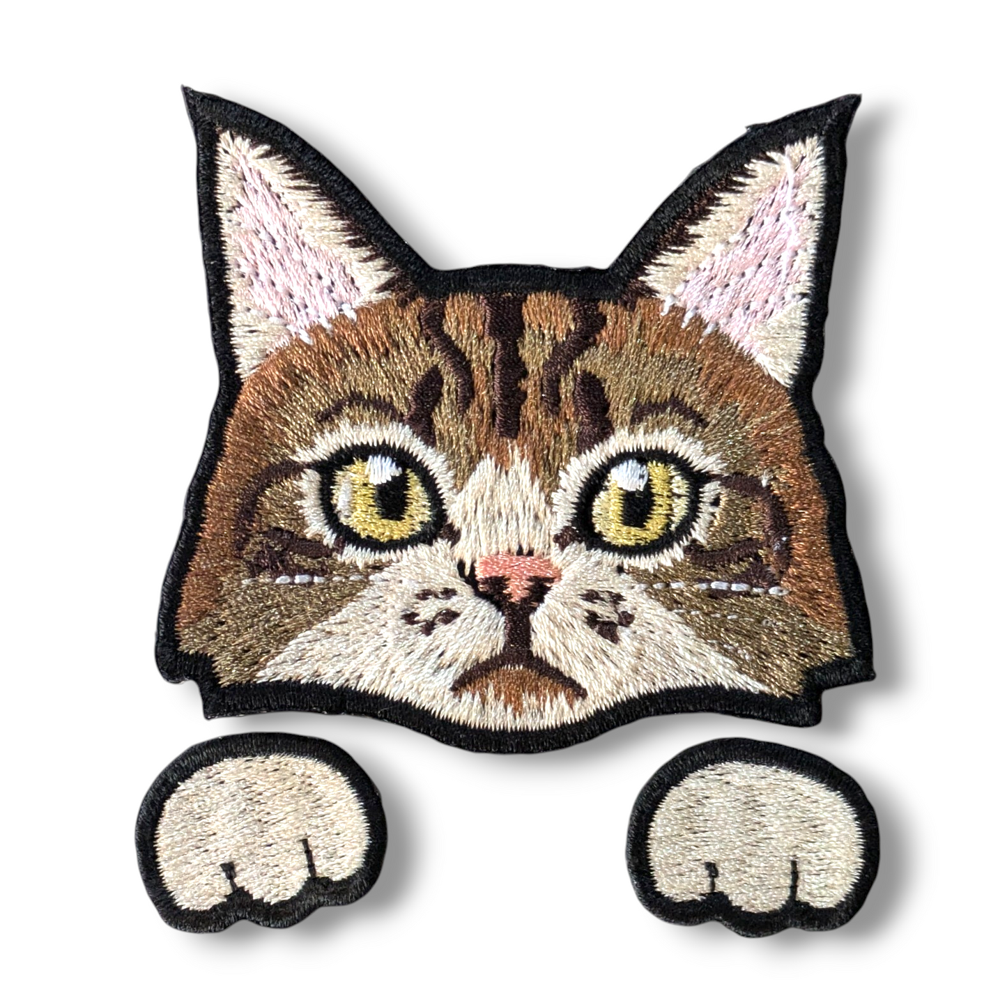メインクーンの刺繍ワッペン