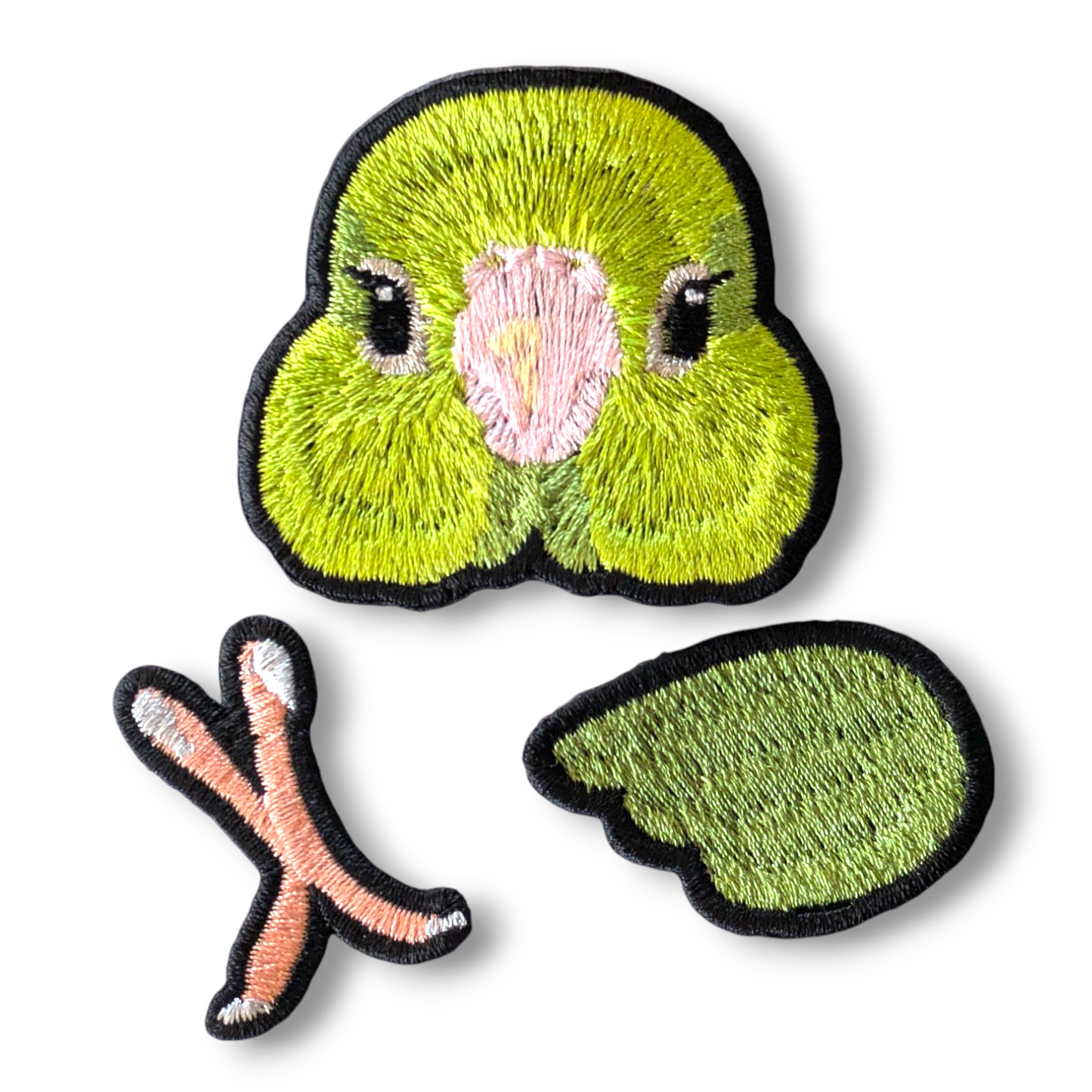 マメルリハの証明写真刺繍ワッペン