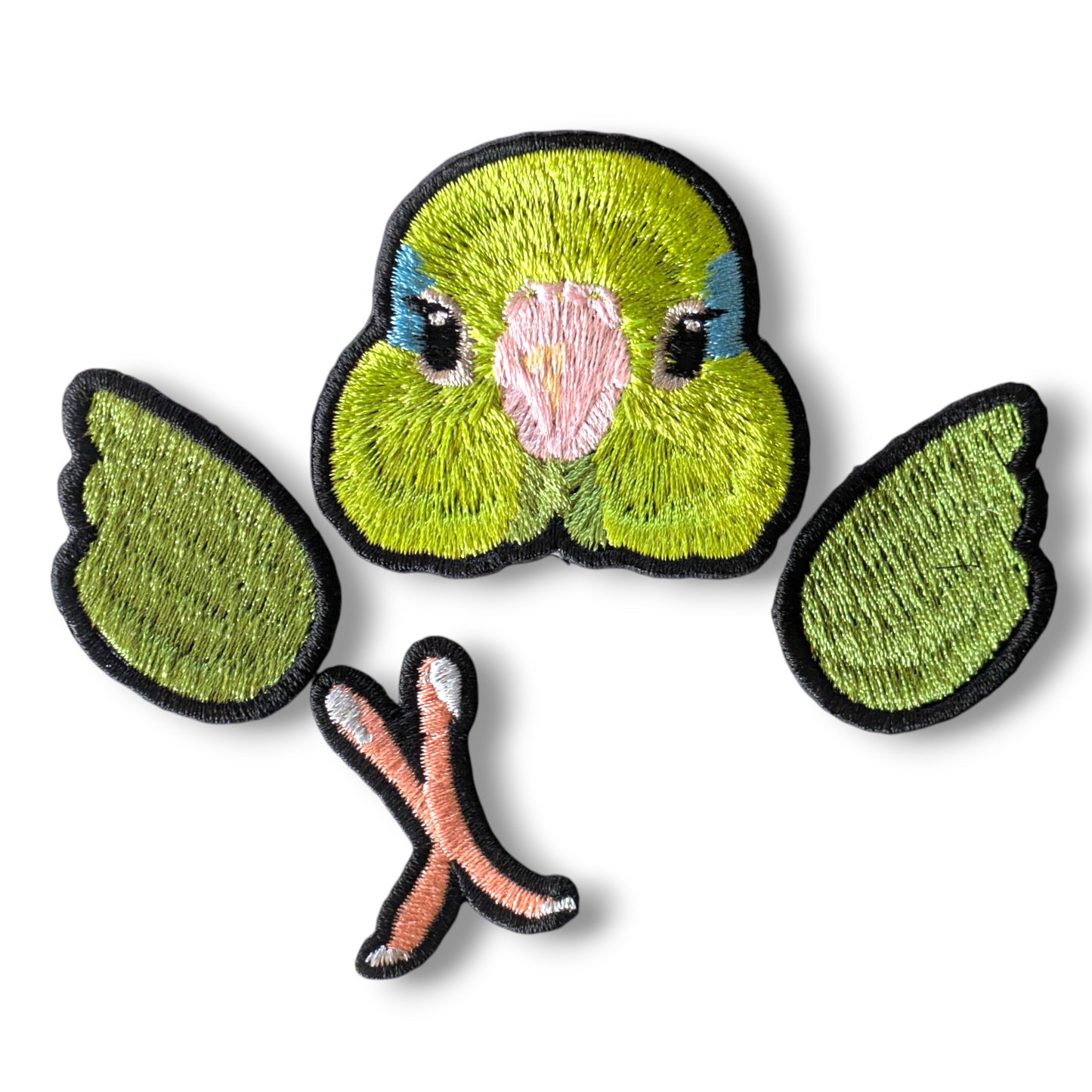 マメルリハの証明写真刺繍ワッペン
