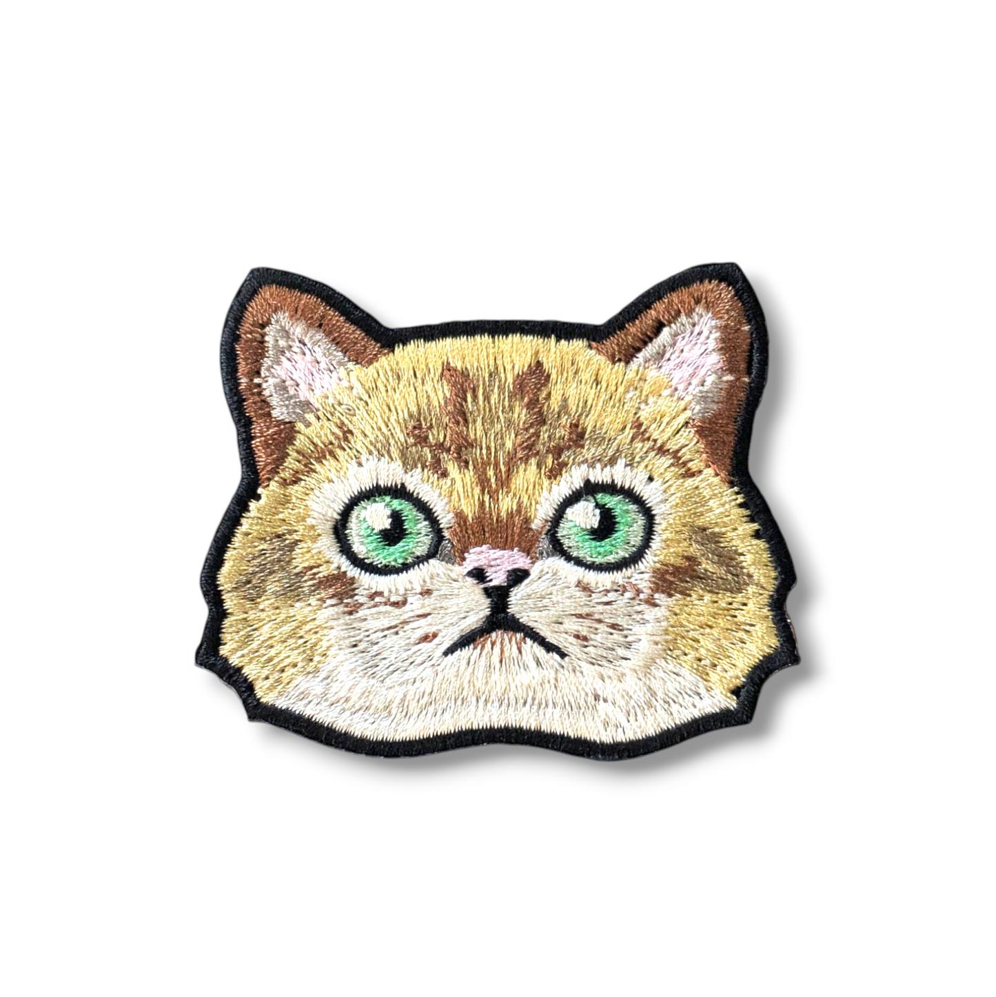 チンチラペルシャの刺繍ワッペン