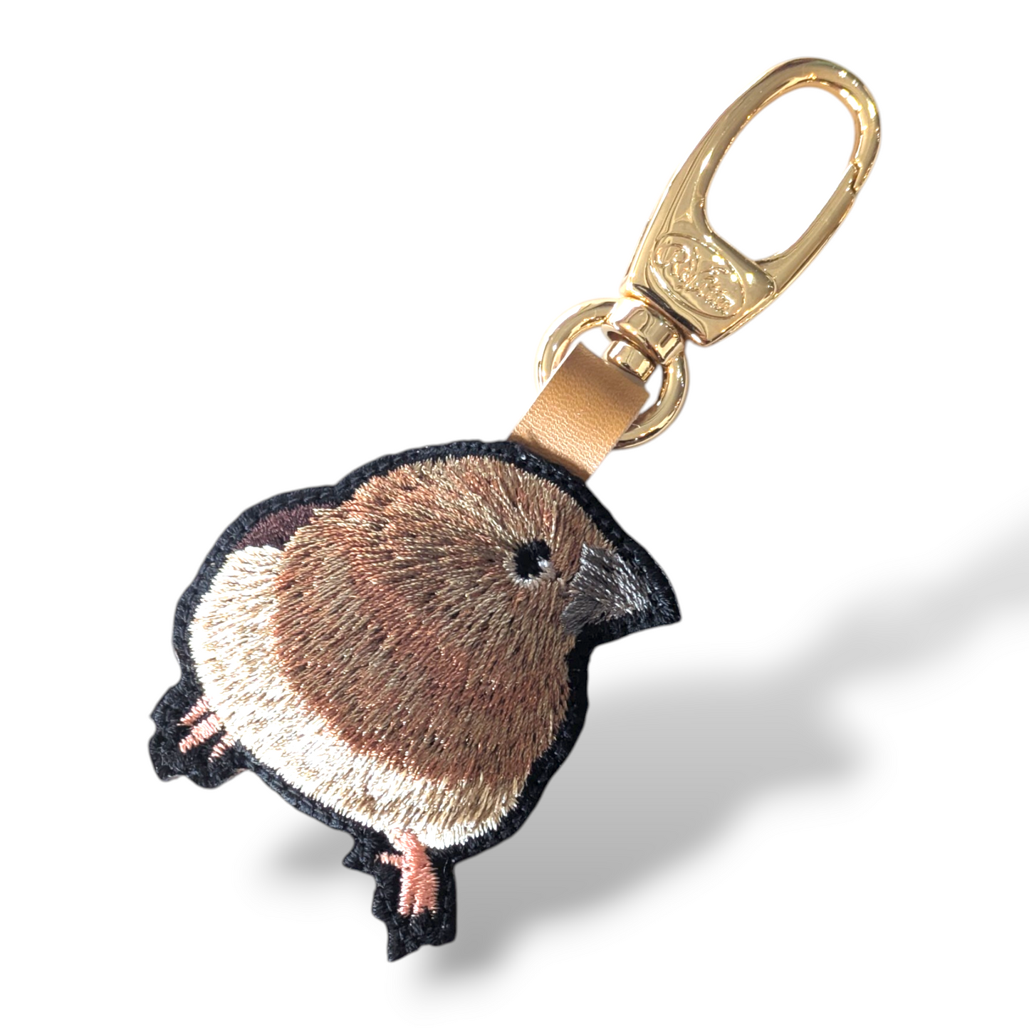 ジュウシマツの刺繍ワッペン