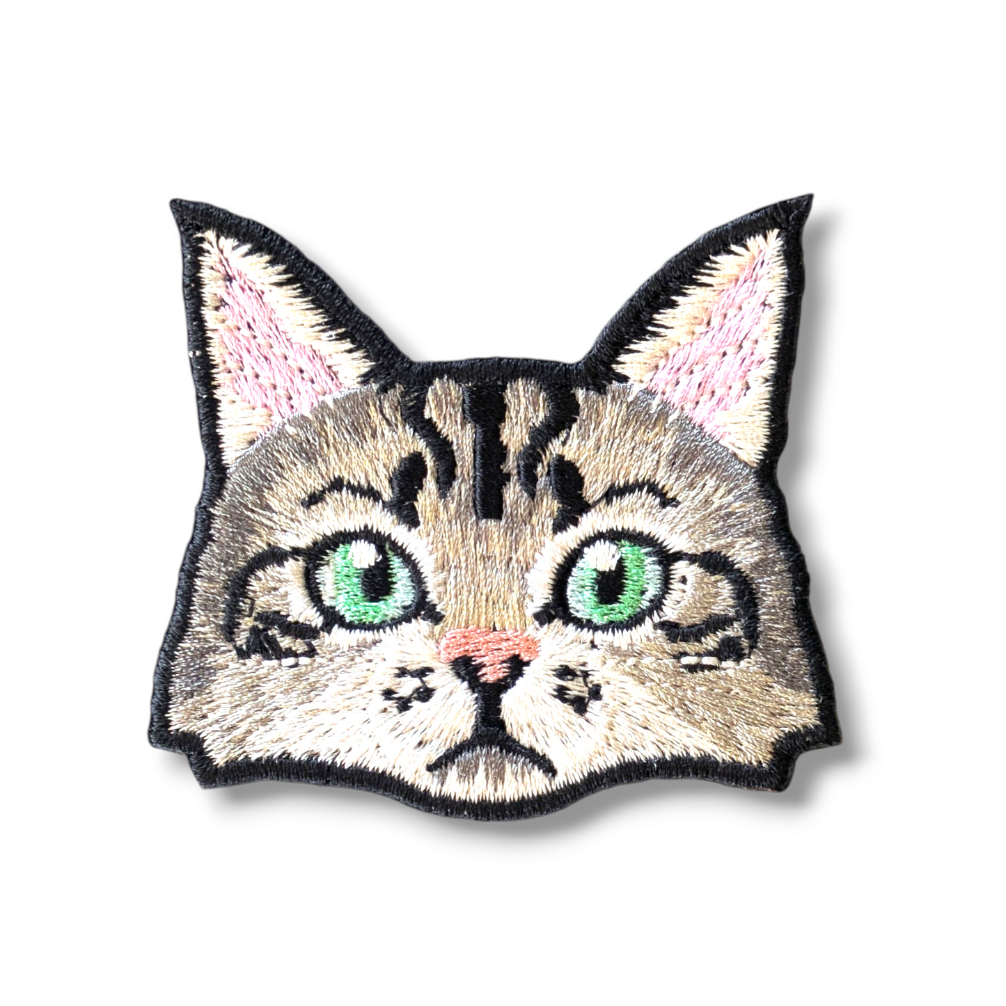 メインクーンの刺繍ワッペン