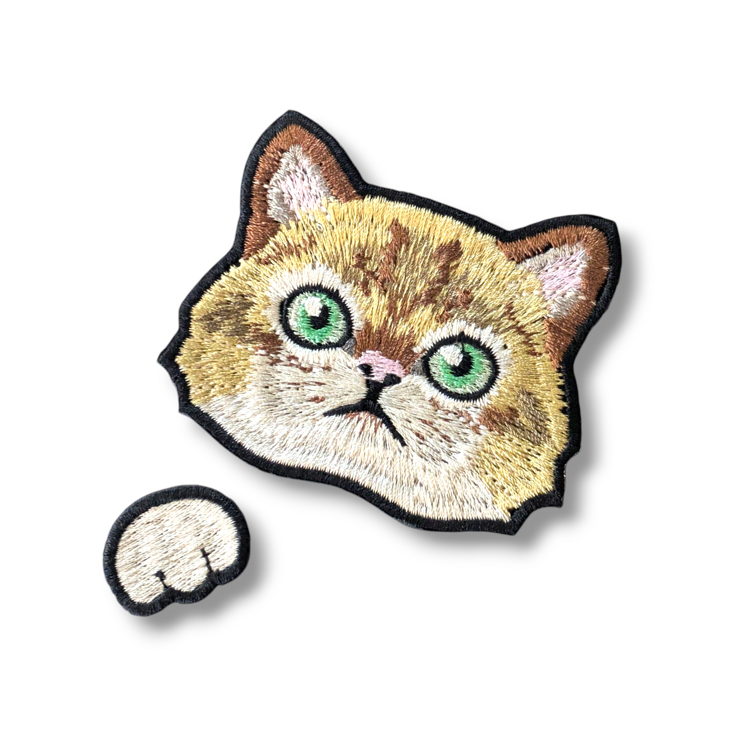 チンチラペルシャの刺繍ワッペン