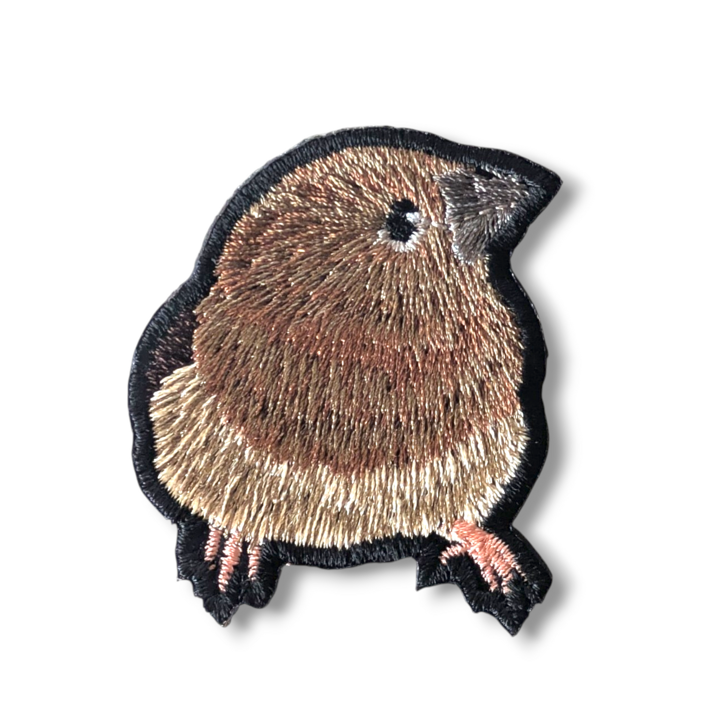 ジュウシマツの刺繍ワッペン