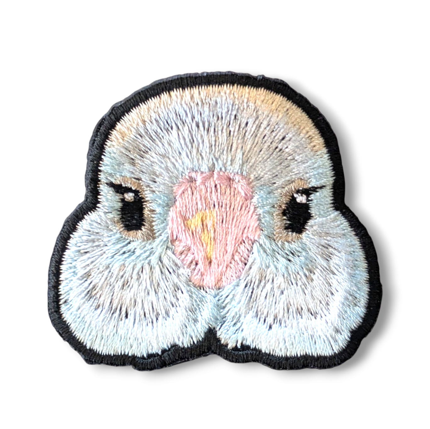マメルリハの証明写真刺繍ワッペン