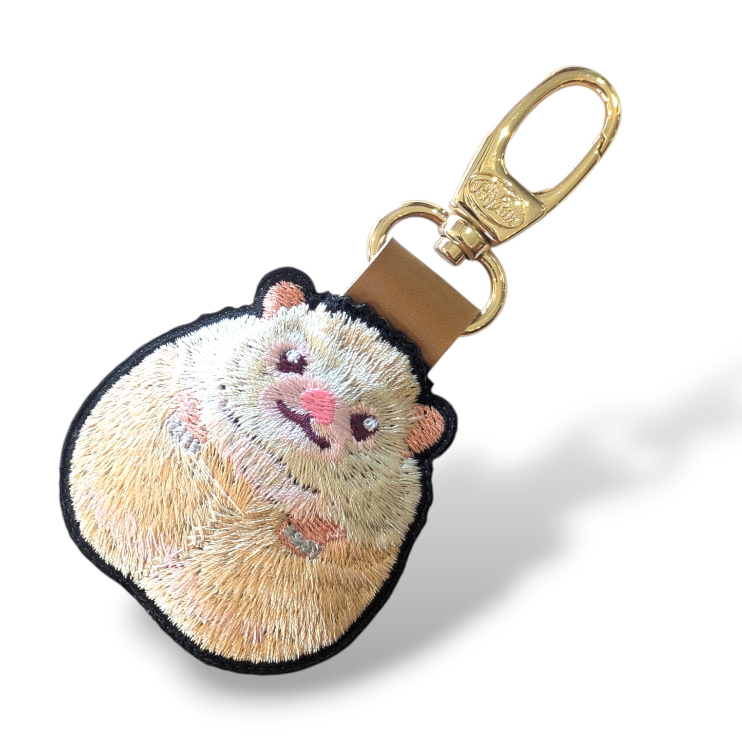 ハリネズミの刺繍ワッペン