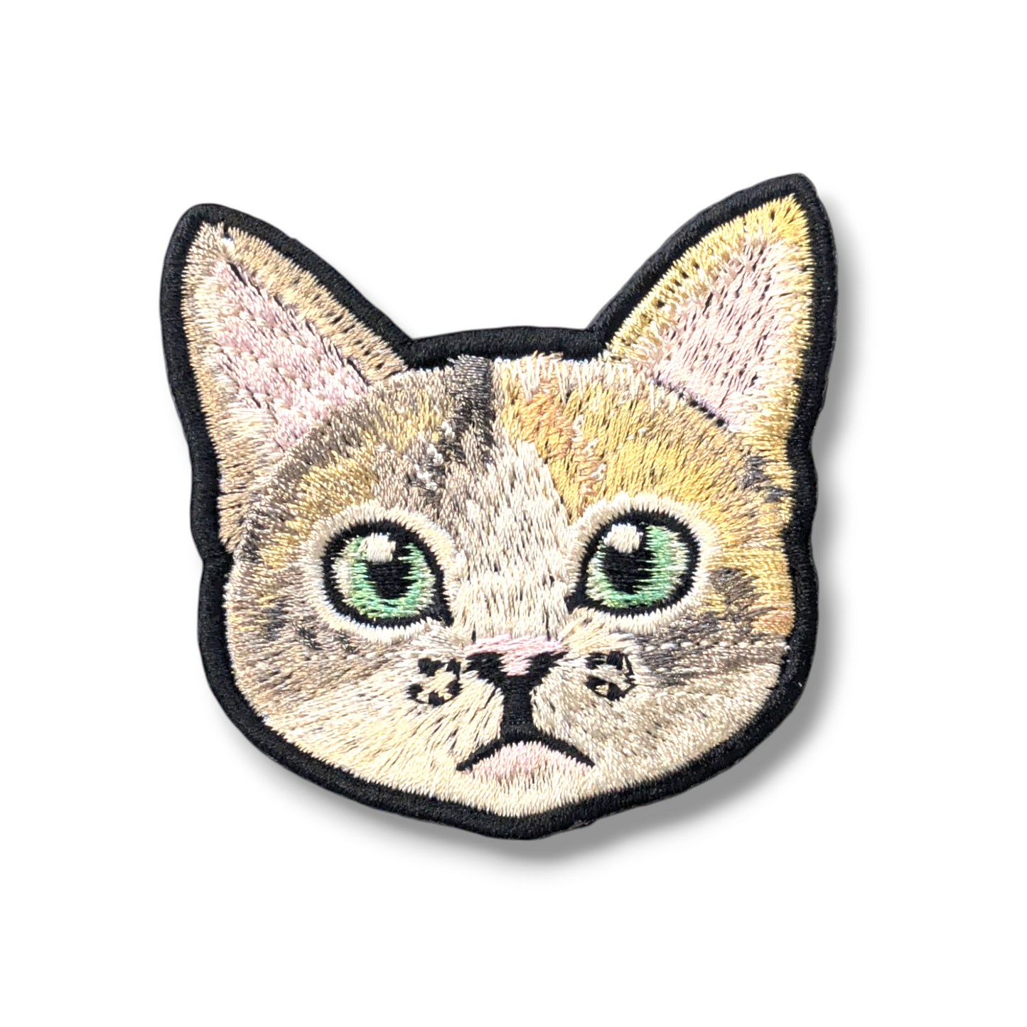 ミケネコの刺繍ワッペン