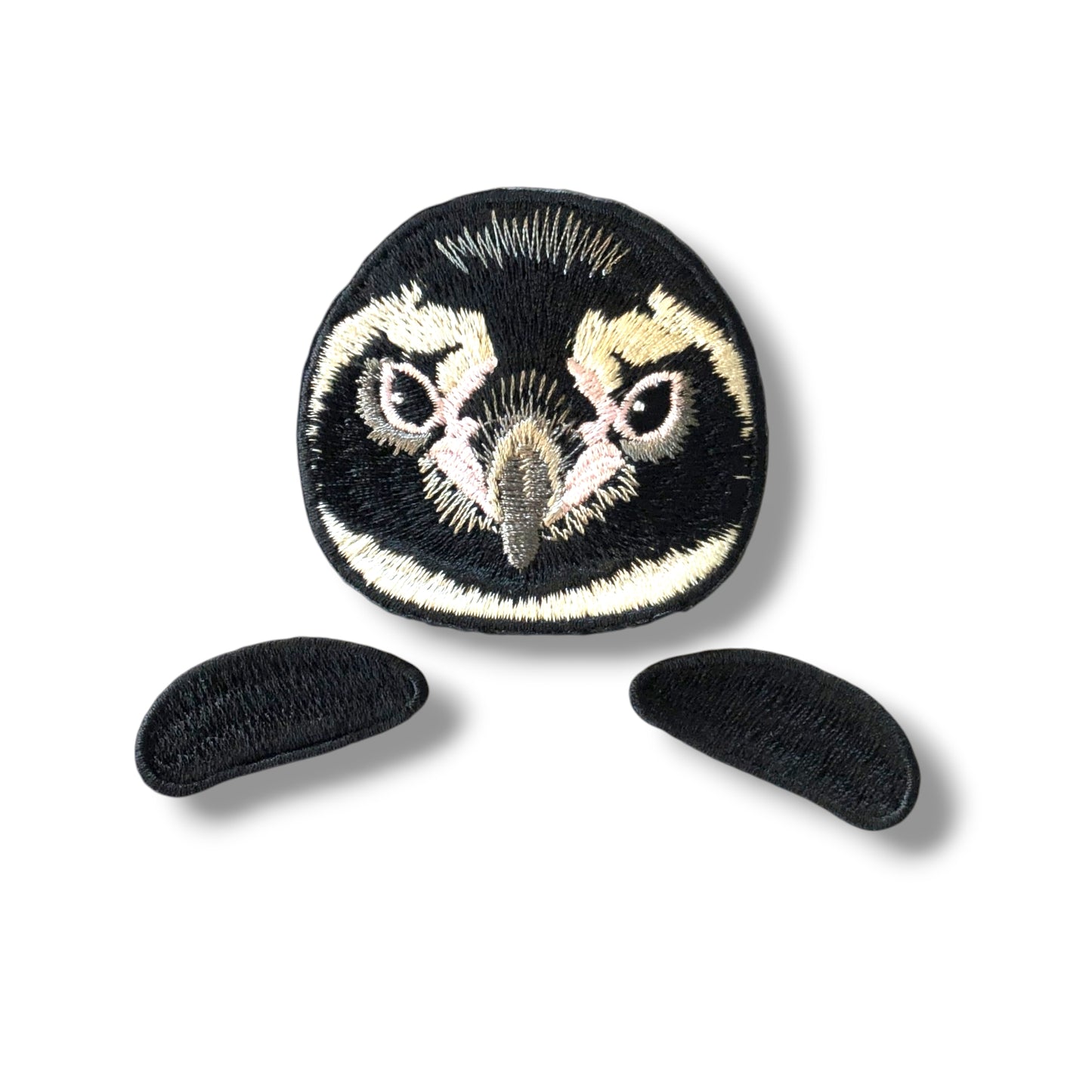フンボルトペンギンの証明写真刺繍ワッペン