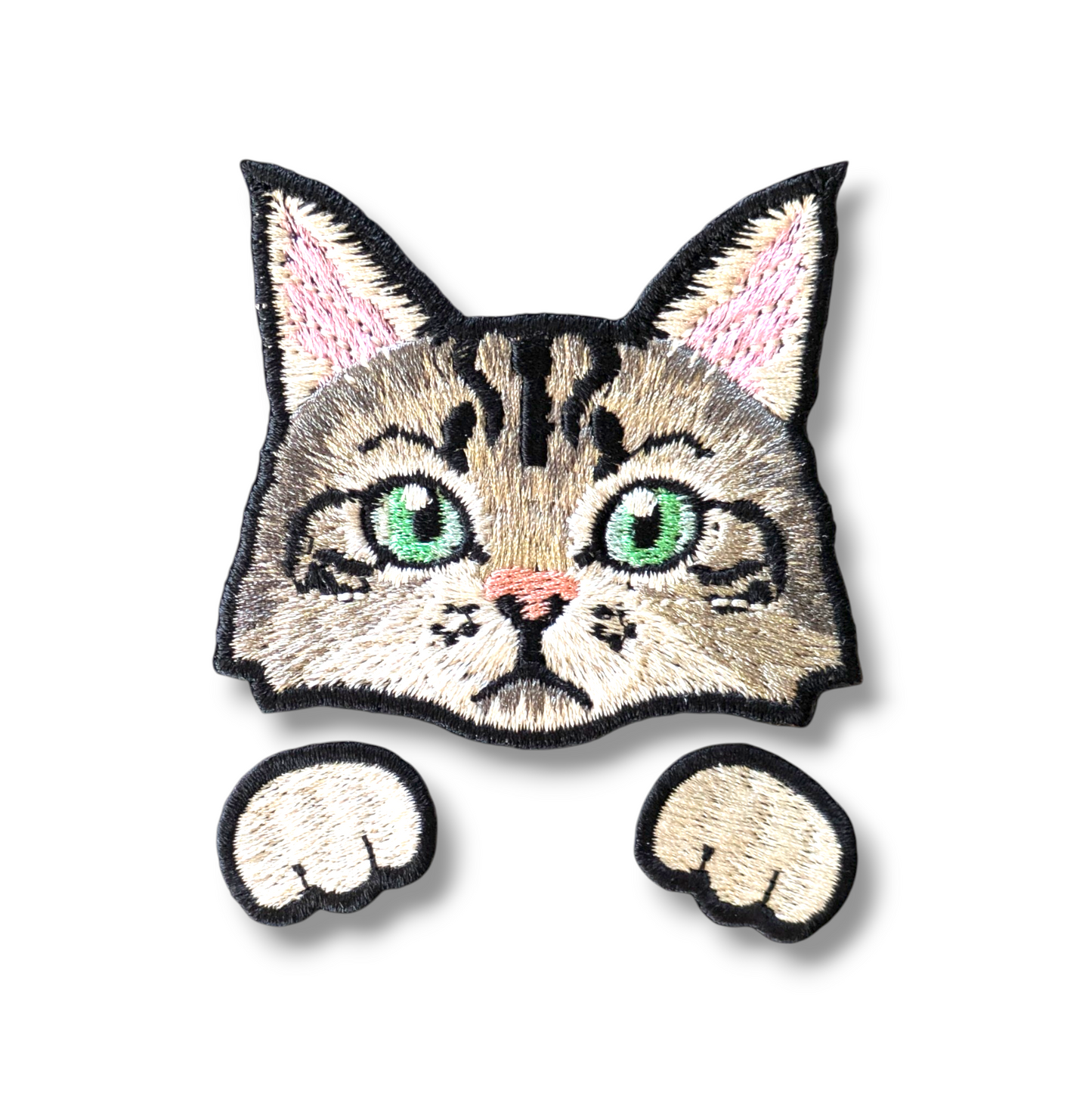 メインクーンの刺繍ワッペン