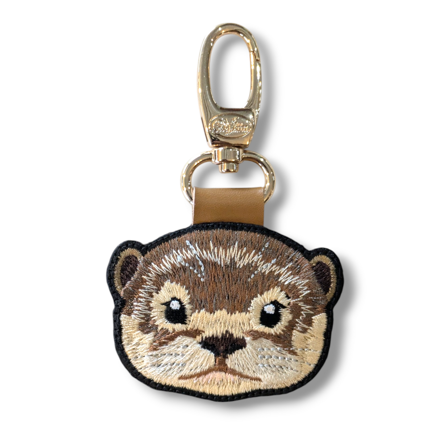 コツメカワウソの刺繍ワッペン
