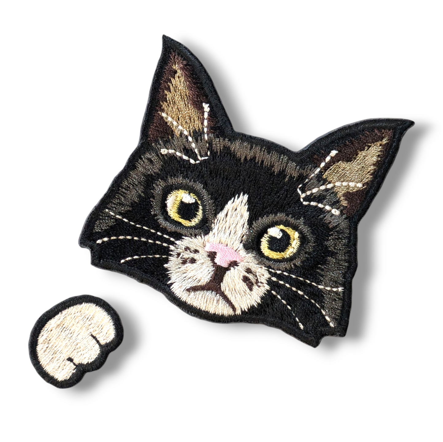 メインクーンの刺繍ワッペン