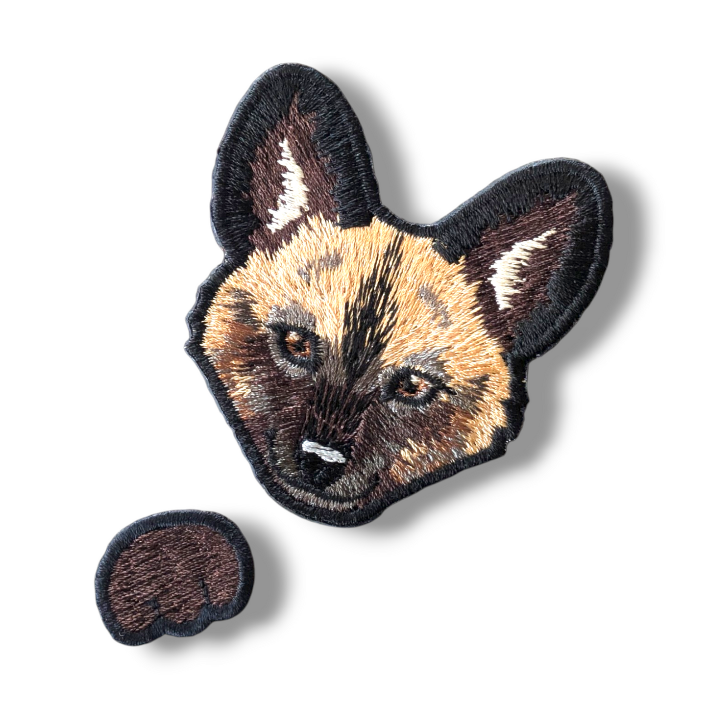 リカオンの刺繍ワッペン