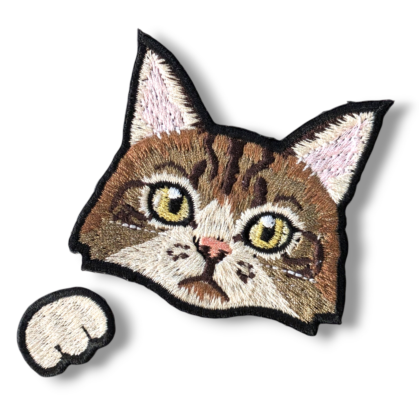 メインクーンの刺繍ワッペン