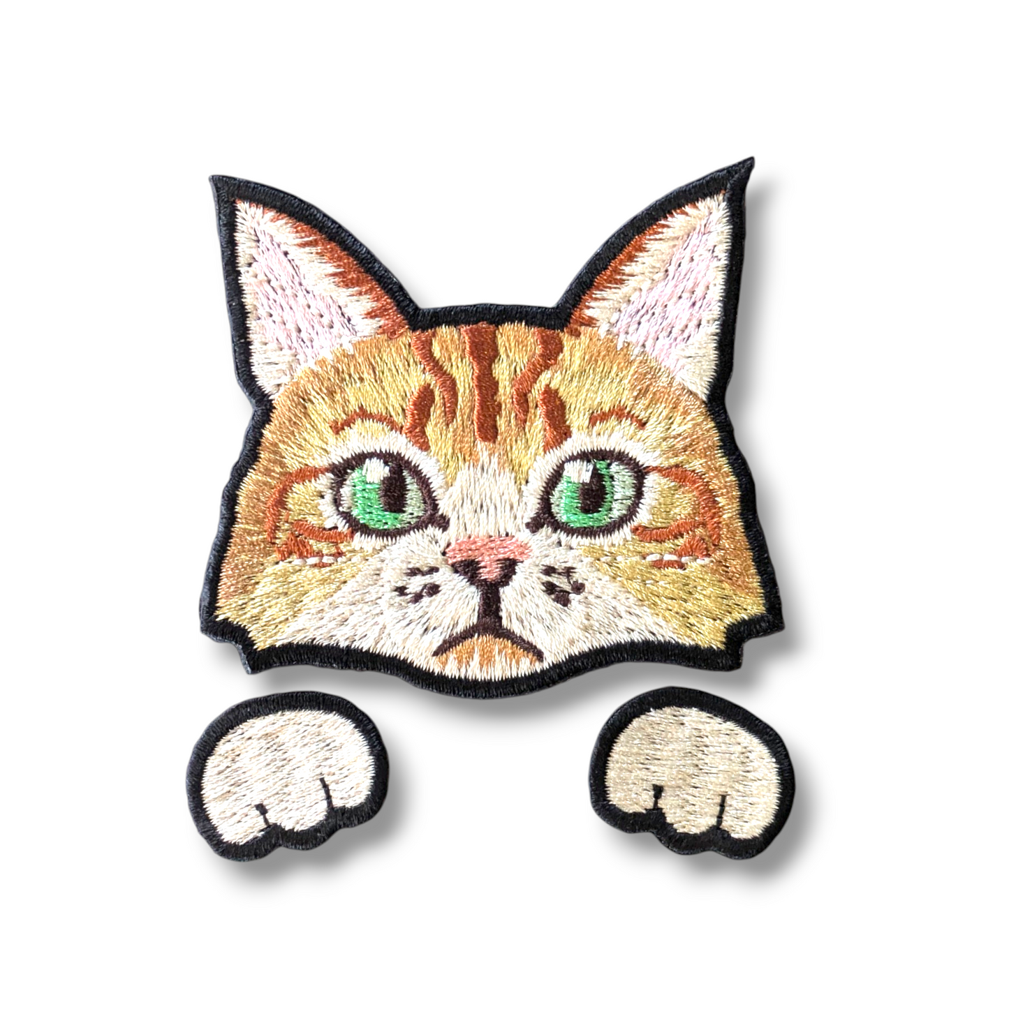 メインクーンの刺繍ワッペン