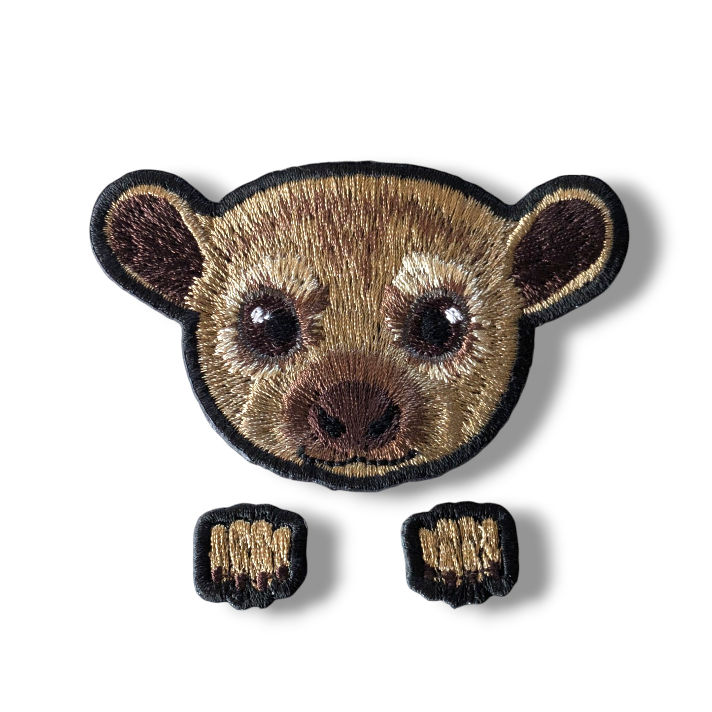 キンカジューの刺繍ワッペン