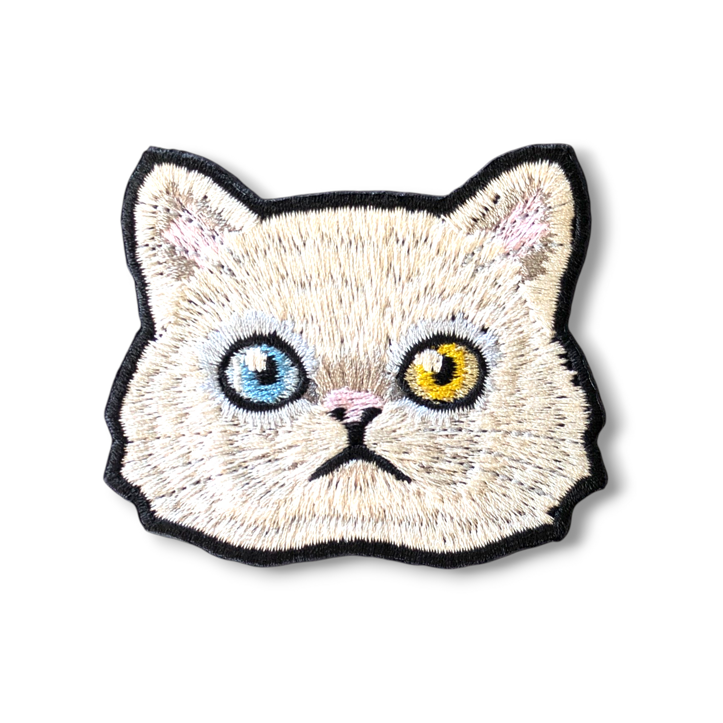 チンチラペルシャの刺繍ワッペン