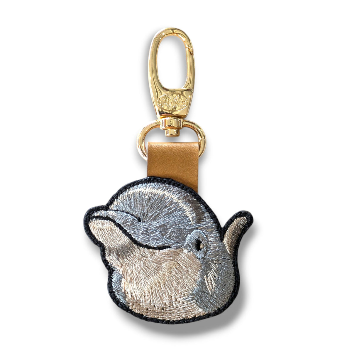 バンドウイルカの証明写真刺繍ワッペン