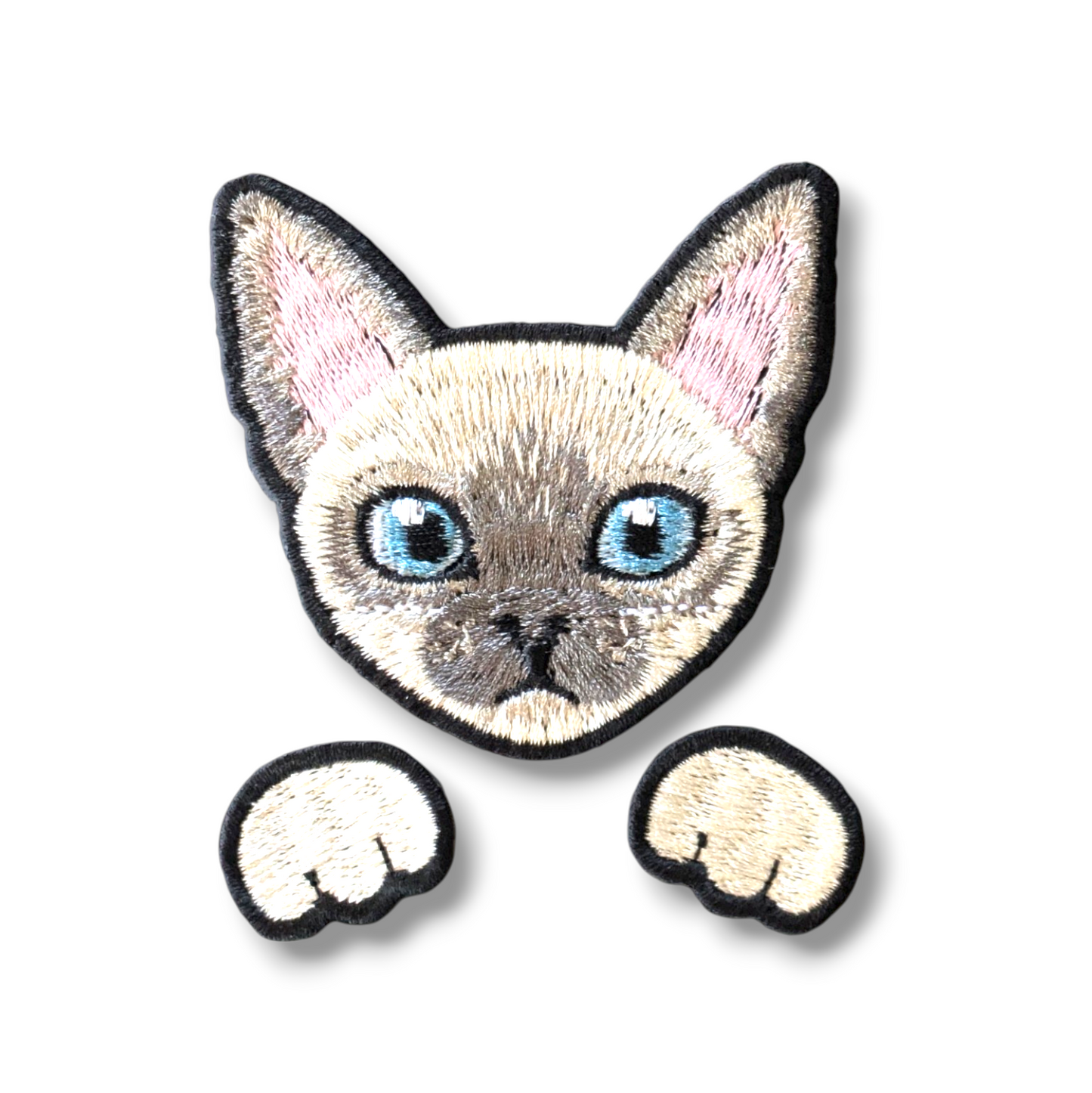 サイアミーズの刺繍ワッペン
