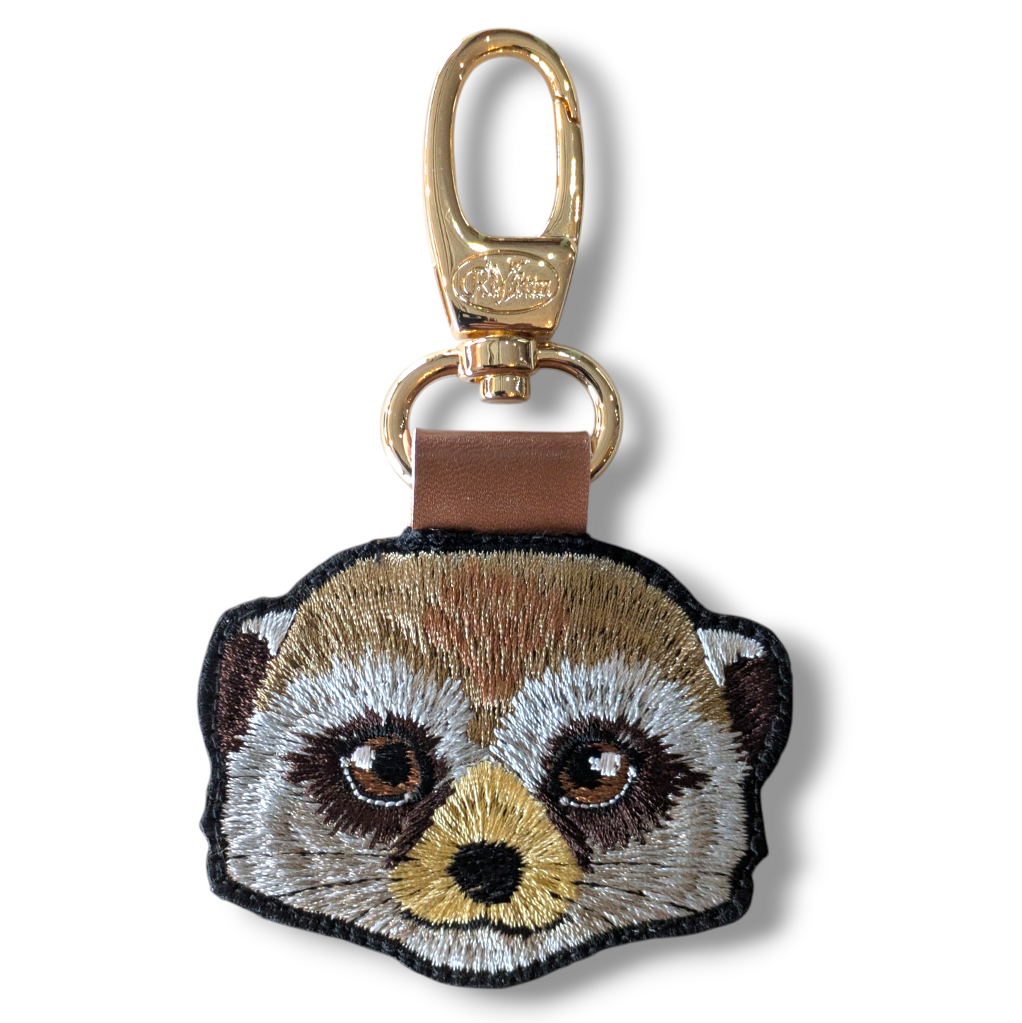 ミーアキャットの刺繍ワッペン