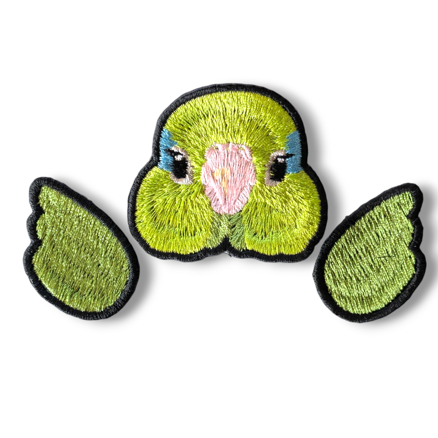 マメルリハの証明写真刺繍ワッペン