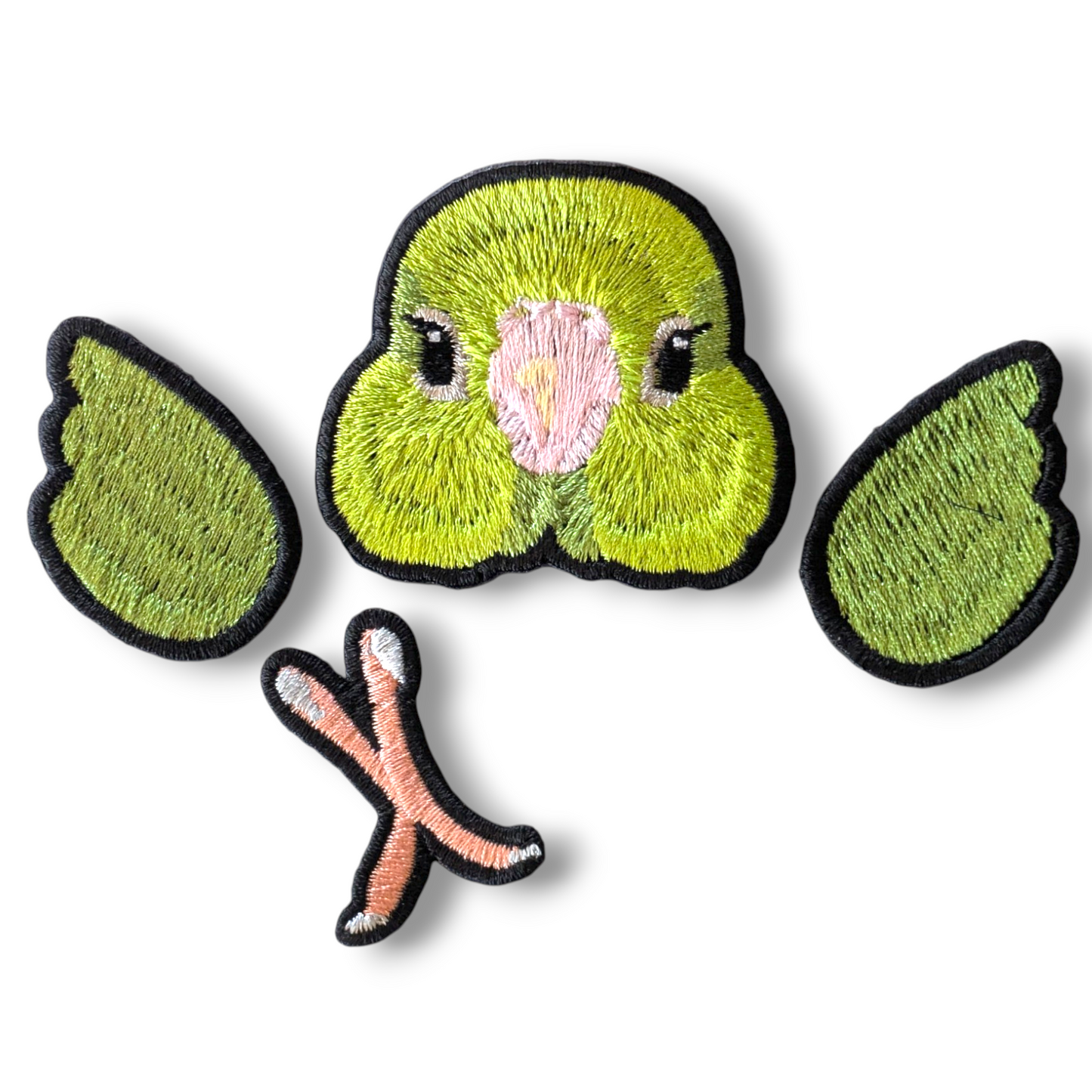 マメルリハの証明写真刺繍ワッペン