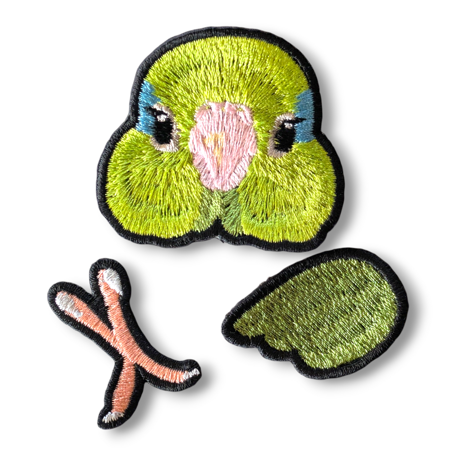 マメルリハの証明写真刺繍ワッペン