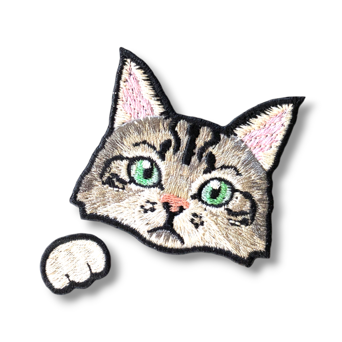 メインクーンの刺繍ワッペン