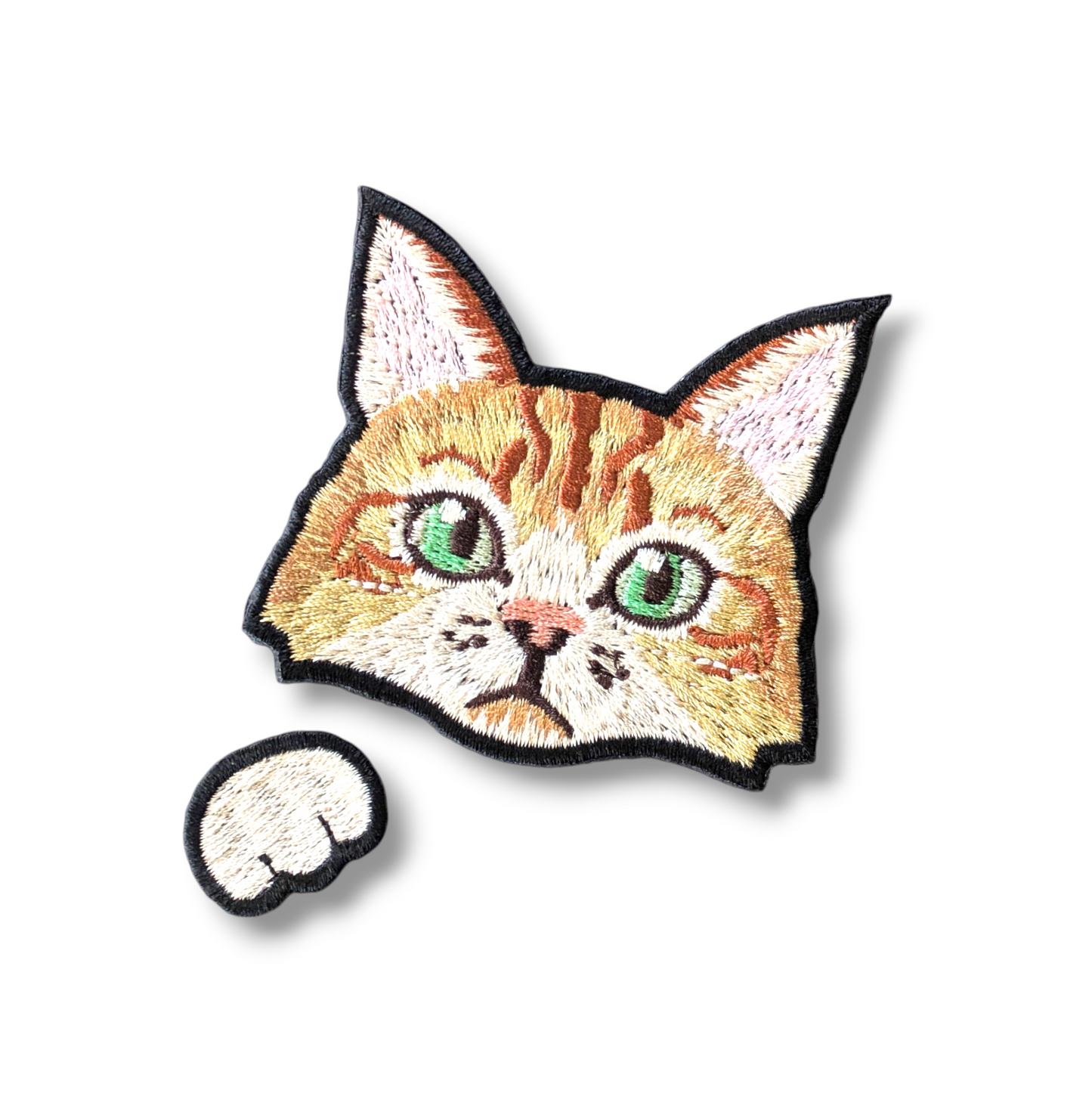 メインクーンの刺繍ワッペン