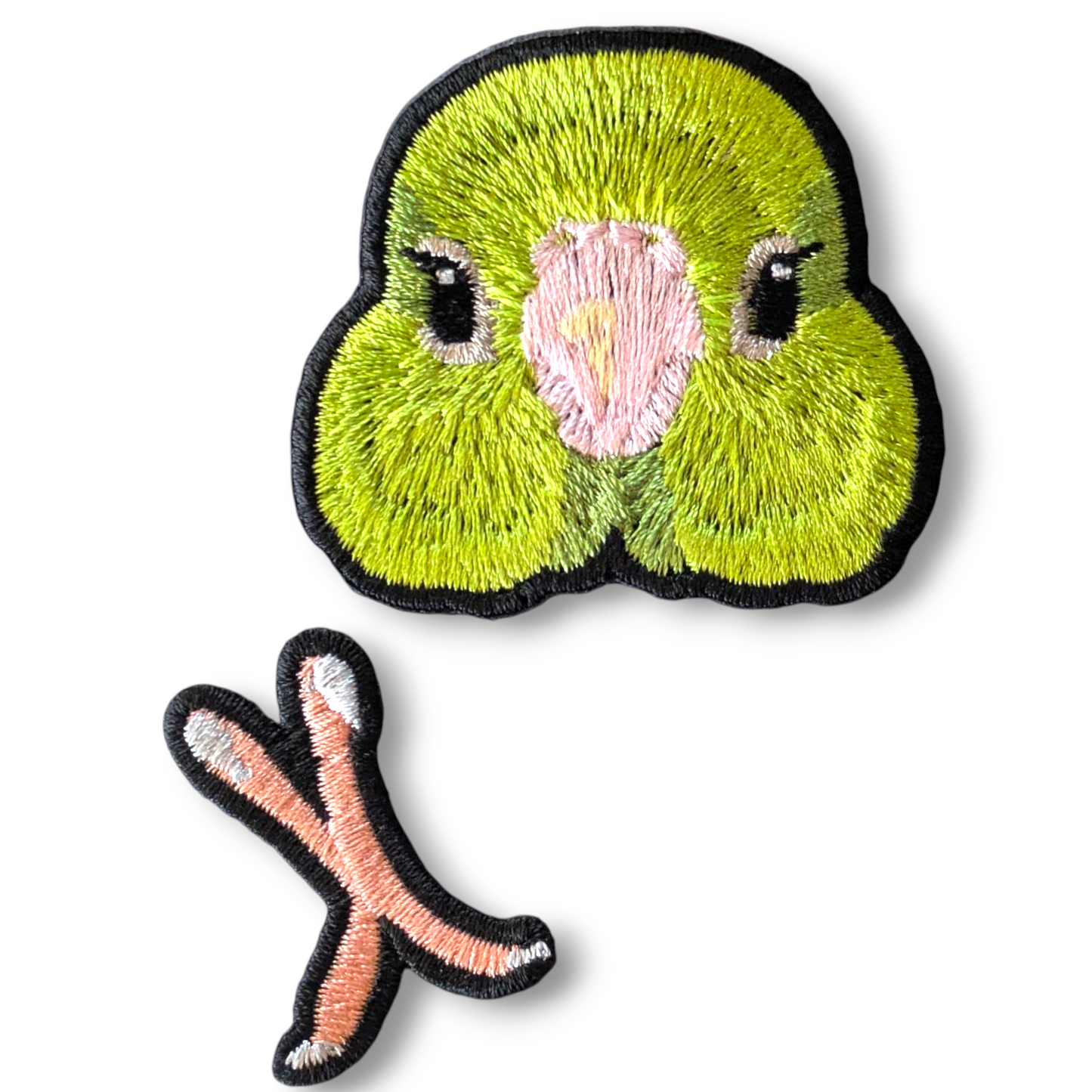 マメルリハの証明写真刺繍ワッペン