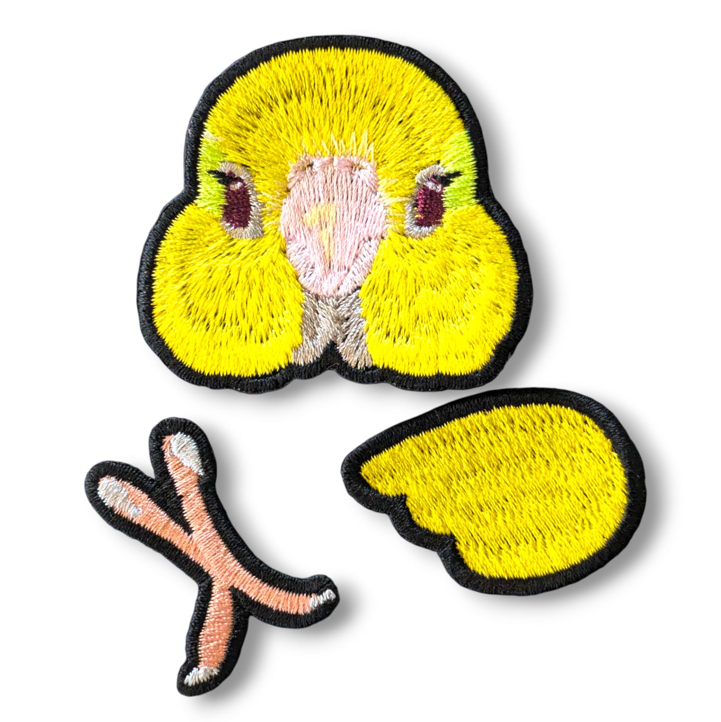 マメルリハの証明写真刺繍ワッペン