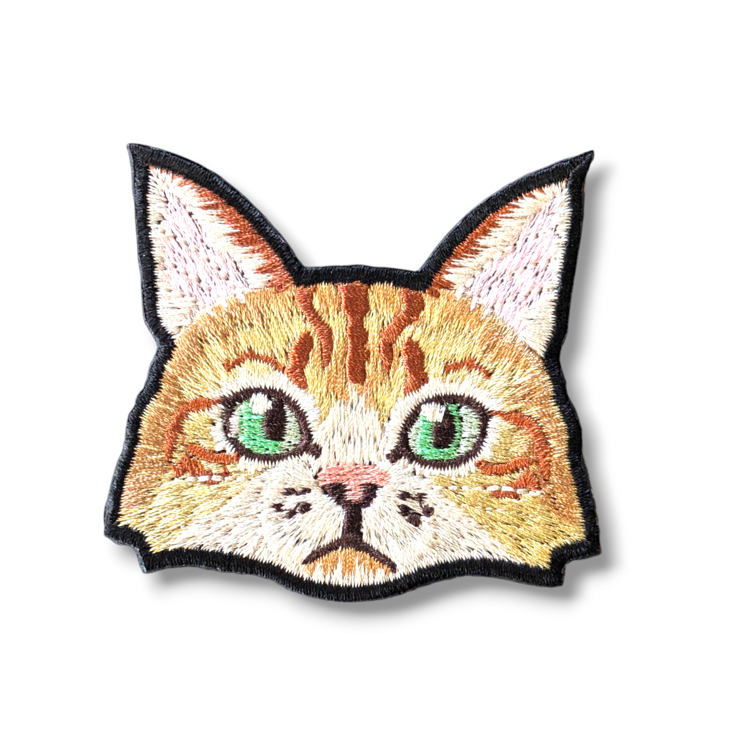 メインクーンの刺繍ワッペン